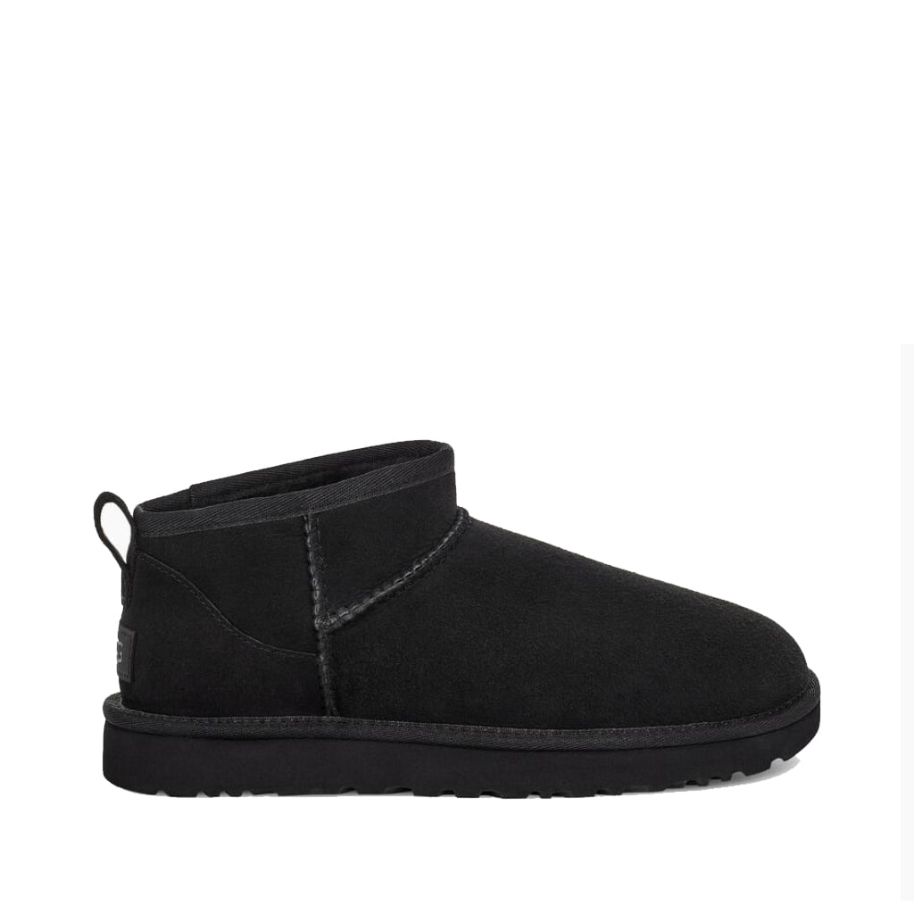 Ugg Women's Classic Ultra Mini In Black | SHOP BAZAAR