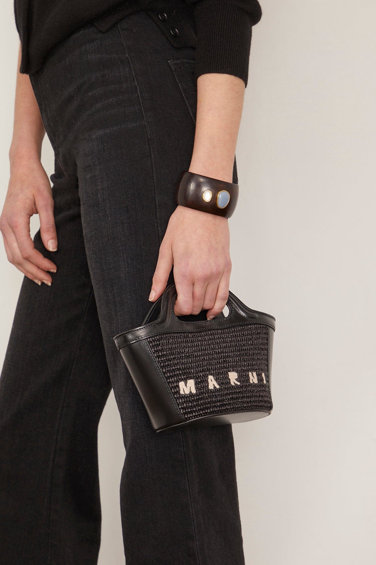 Tropicalia Micro Bag - Black | SHOP BAZAAR