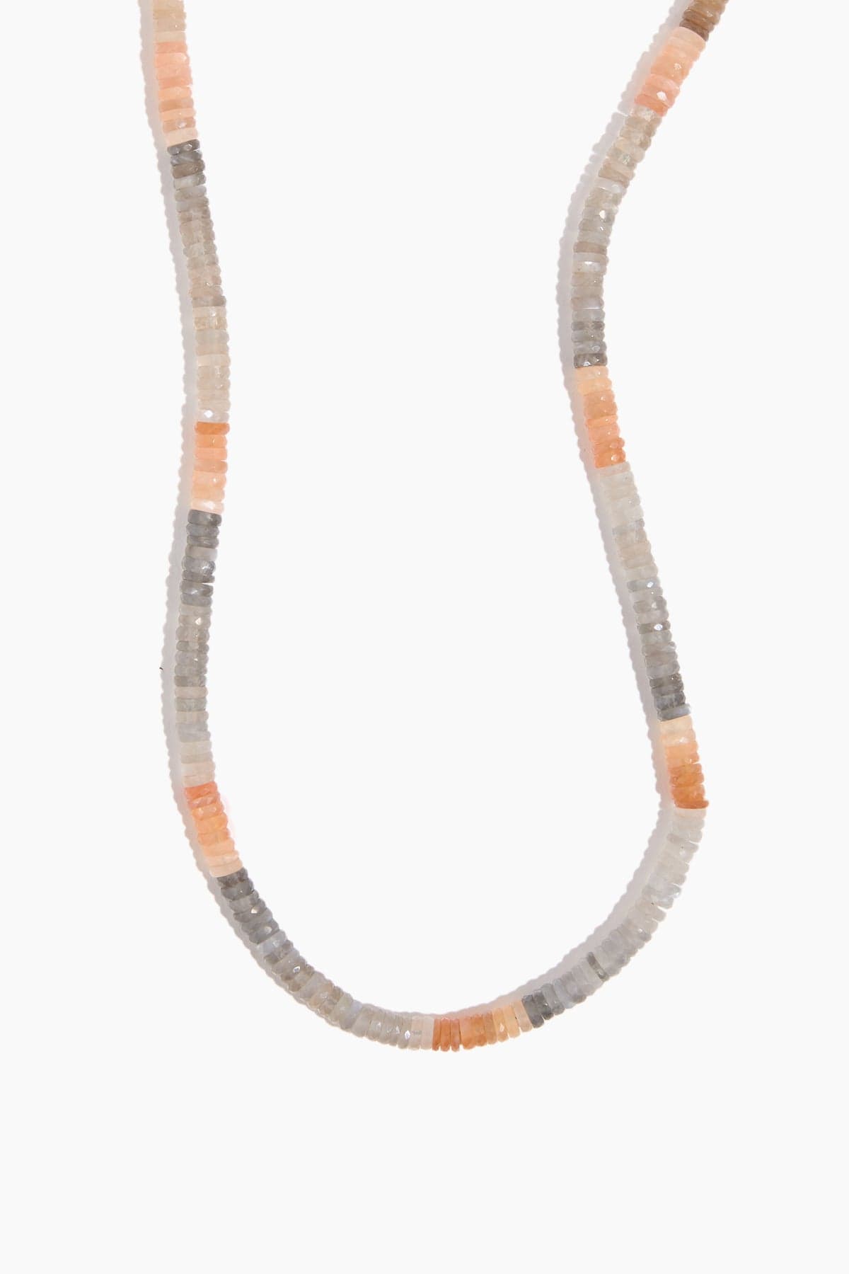 Heishi Necklace - Shaded Moonstone | SHOP BAZAAR Heishi Necklace - Shaded Moonstone | SHOP BAZAAR