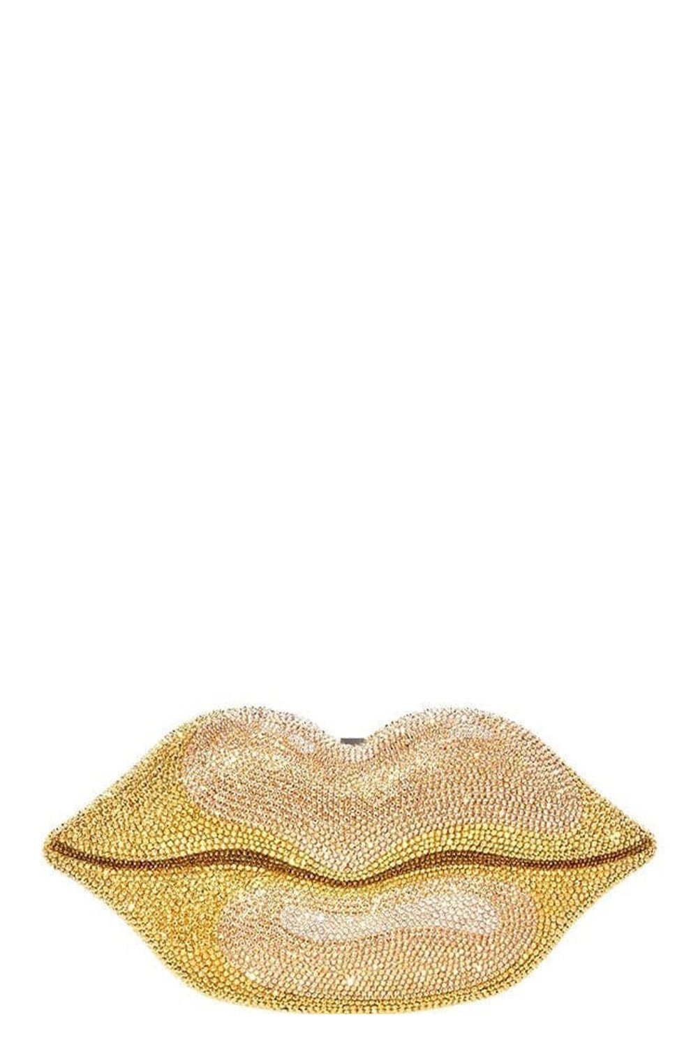 Gold Lips Clutch SHOP BAZAAR