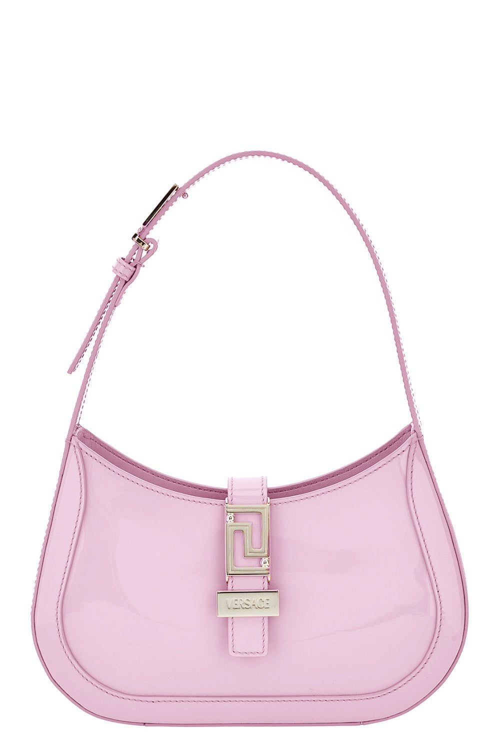 Greca Goddess Small Hobo Bag - English Rose | SHOP BAZAAR