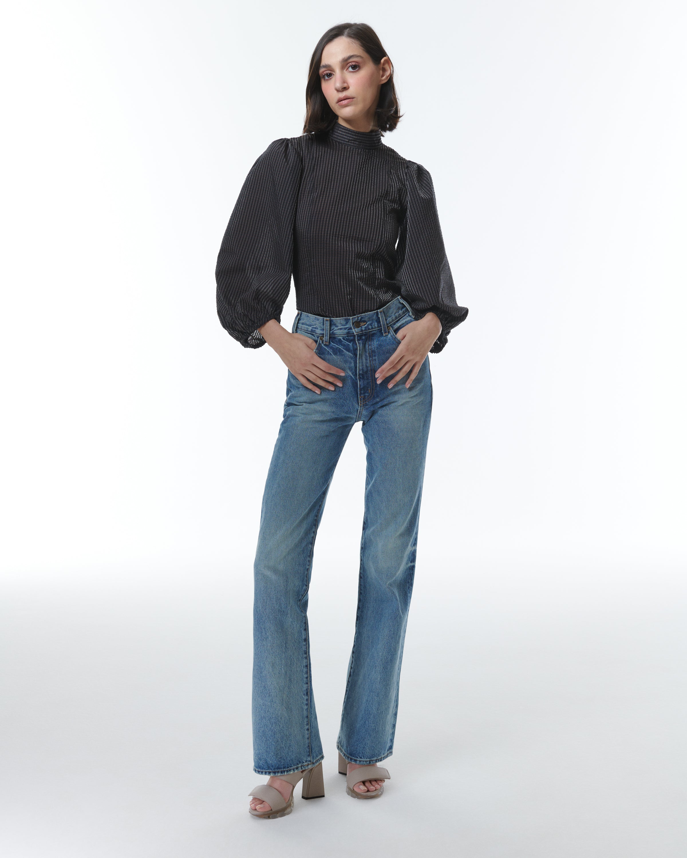 Nyx Straight Leg Denim | SHOP BAZAAR