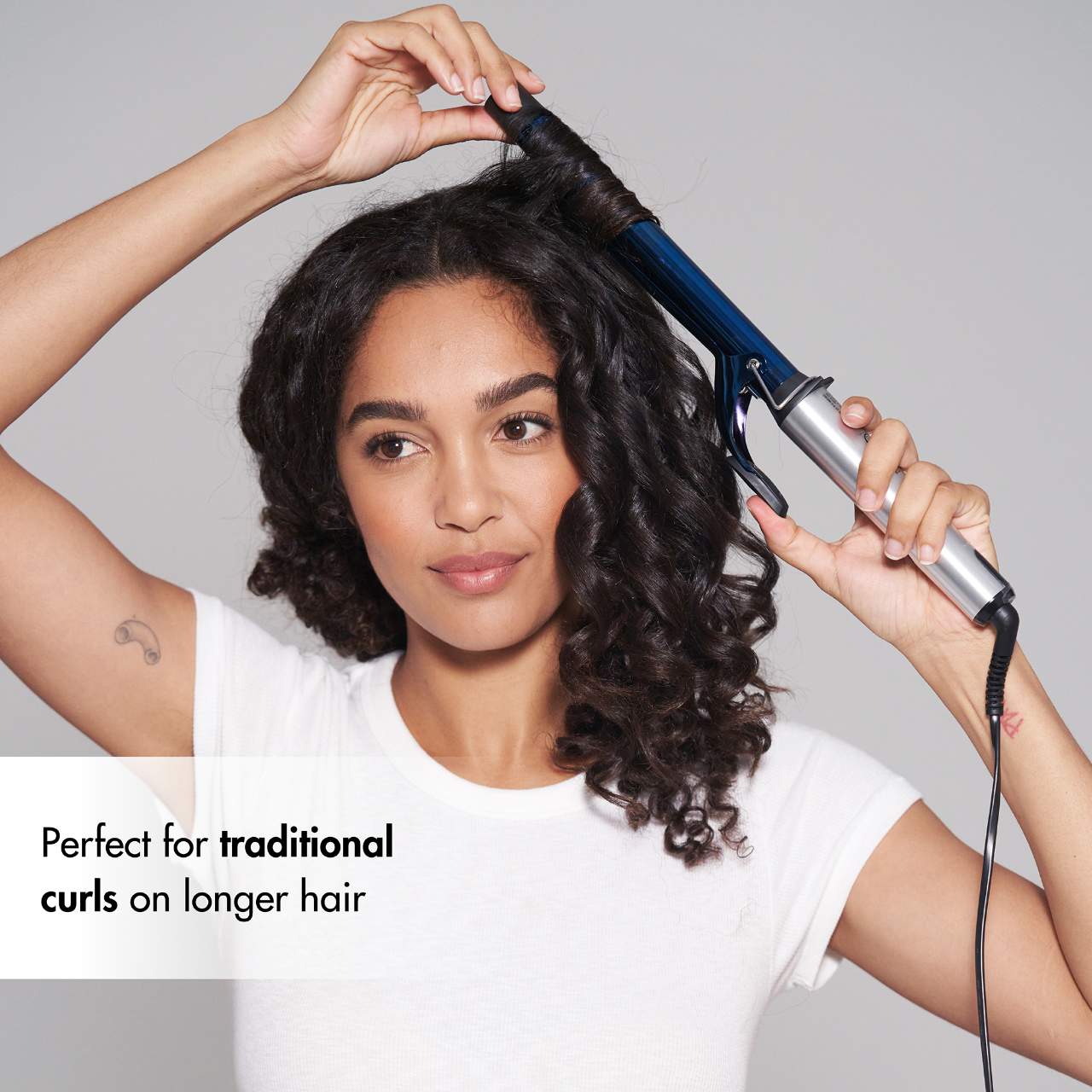 Babyliss Pro nano titanium 1 1/4” extended barrel curling popular iron