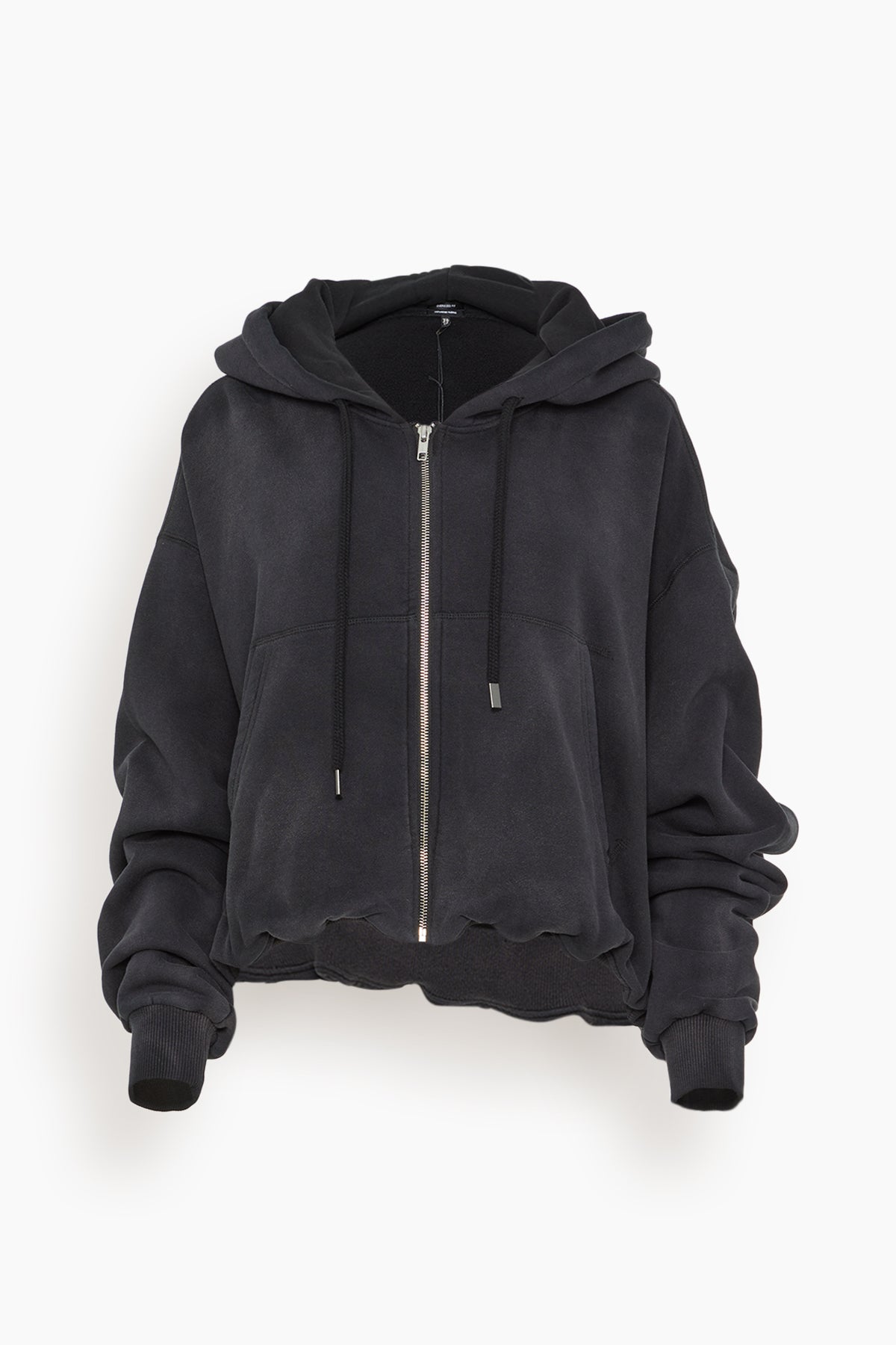 Balloon Zip-Up Hoodie - Black | SHOP BAZAAR Balloon Zip-Up Hoodie - Black | SHOP BAZAAR