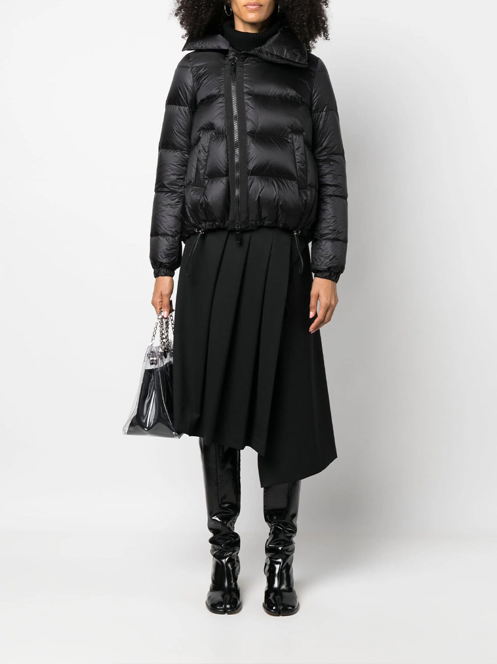 Asymmetrical Puffer Jacket | SHOP BAZAAR