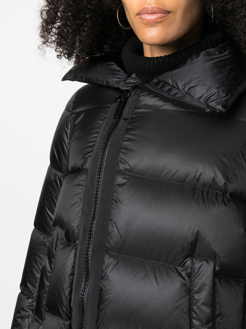 Asymmetrical Puffer Jacket | SHOP BAZAAR