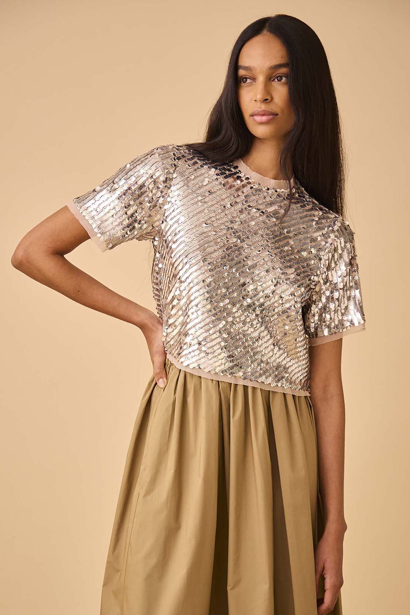 Pixie Sequin Top