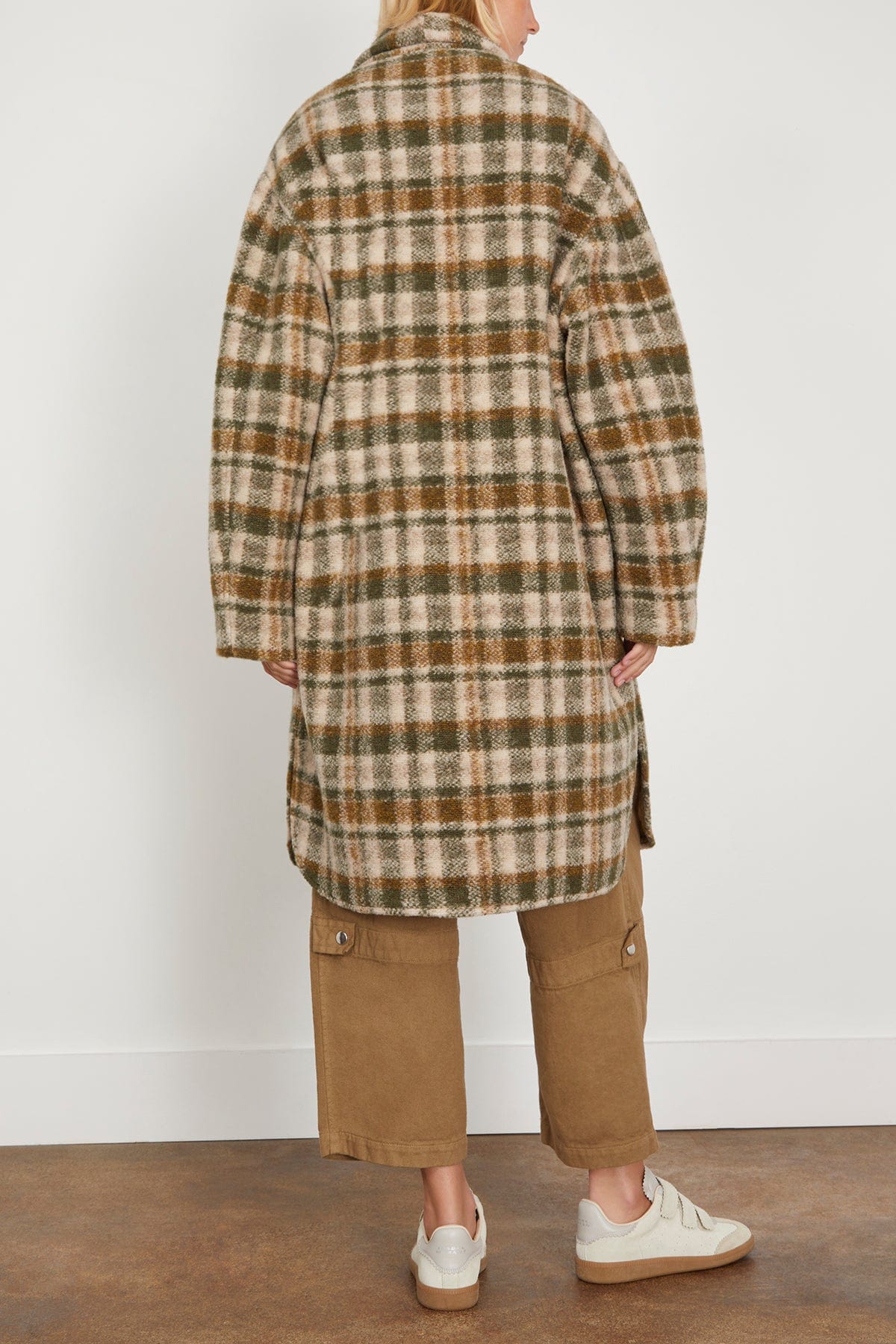 Gabriel Coat - Khaki / Ecru | SHOP BAZAAR
