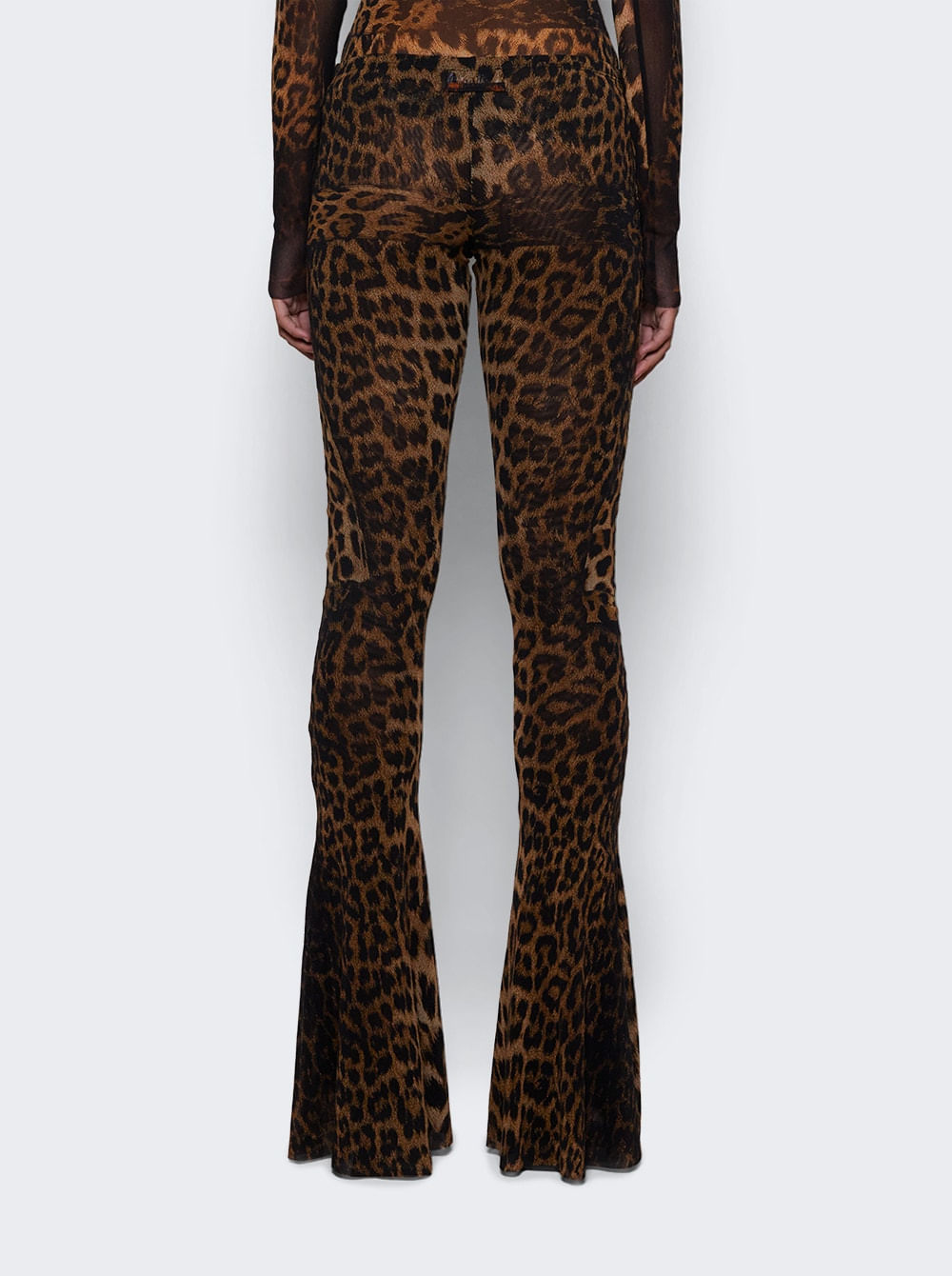 Mesh Flare Trousers | SHOP BAZAAR Mesh Flare Trousers | SHOP BAZAAR