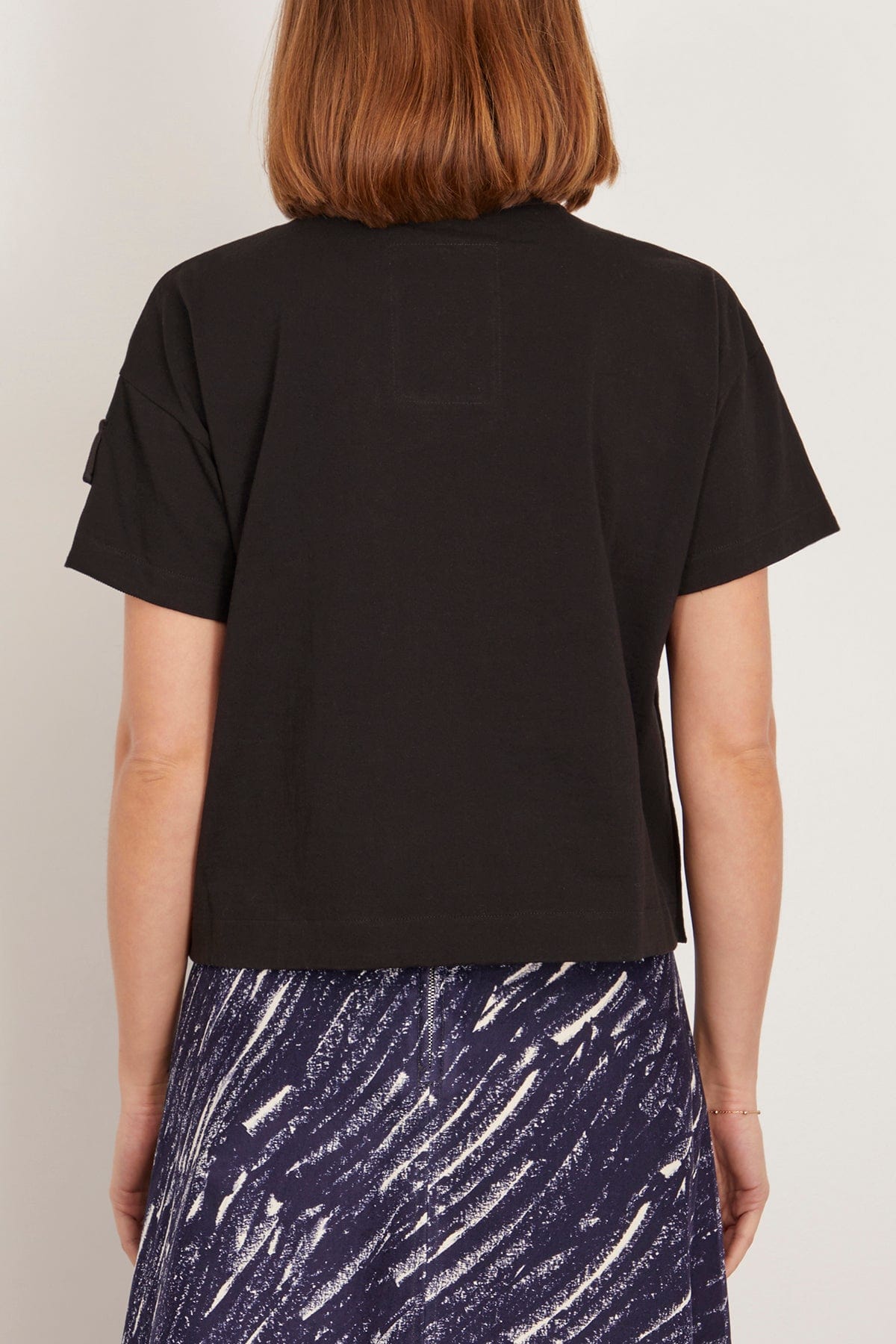 Sacai X Spiewak Cotton Jersey T-Shirt - Black | SHOP BAZAAR