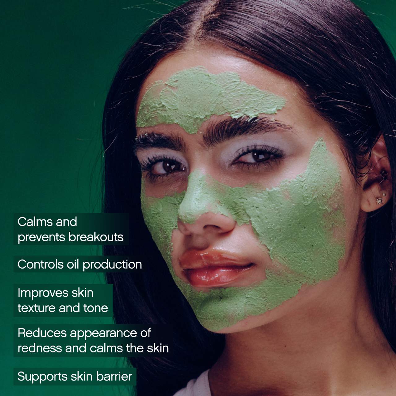 Clearly clarifying calming mask for breakout prone skin shop bazaar