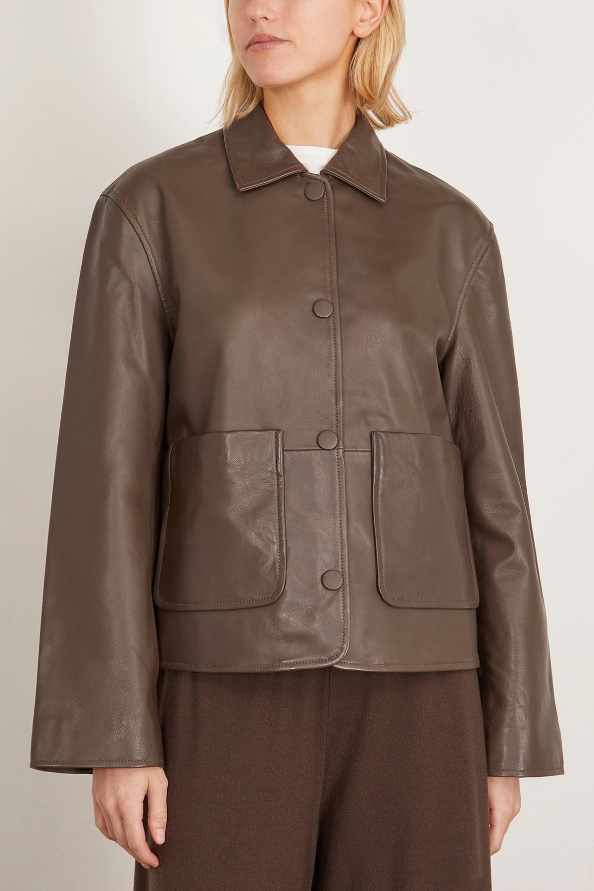 Louren patch pocket jacket - メルカリ