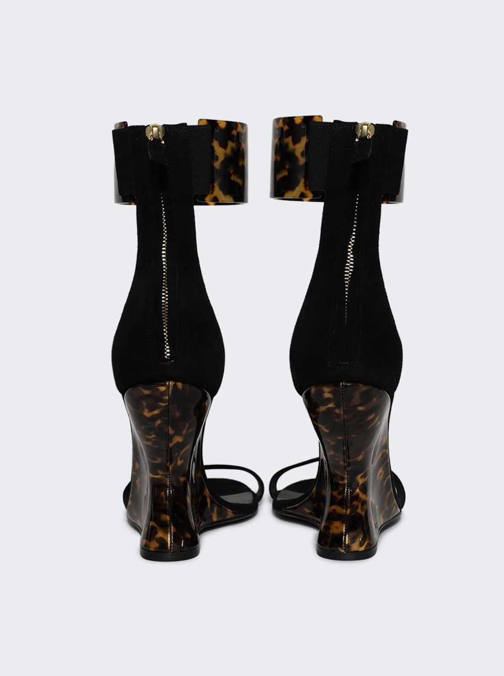 Tortoiseshell Wedge Sandals Natural | SHOP BAZAAR