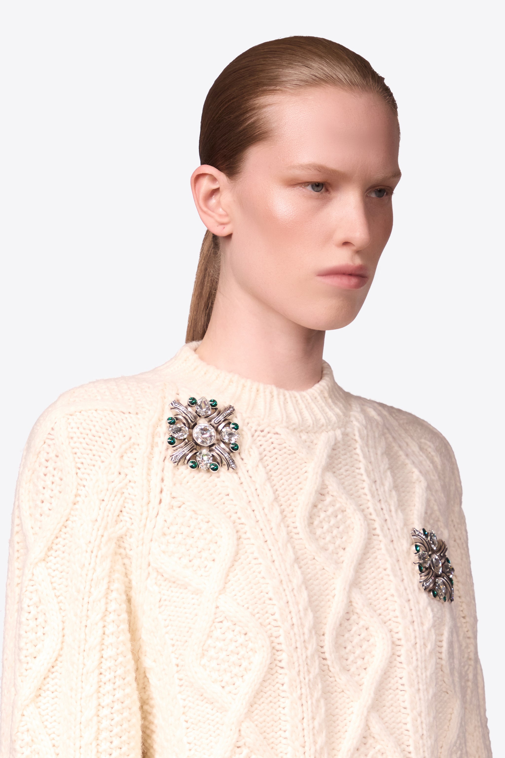 Crystal Brooch SHOP BAZAAR