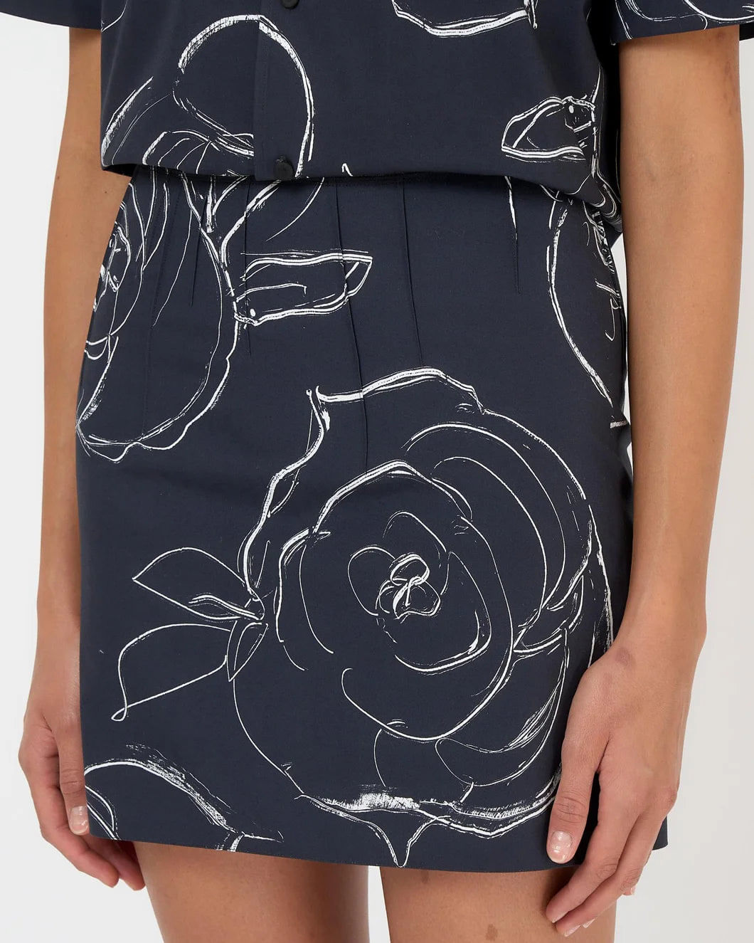 Louisa Poplin Mini Skirt