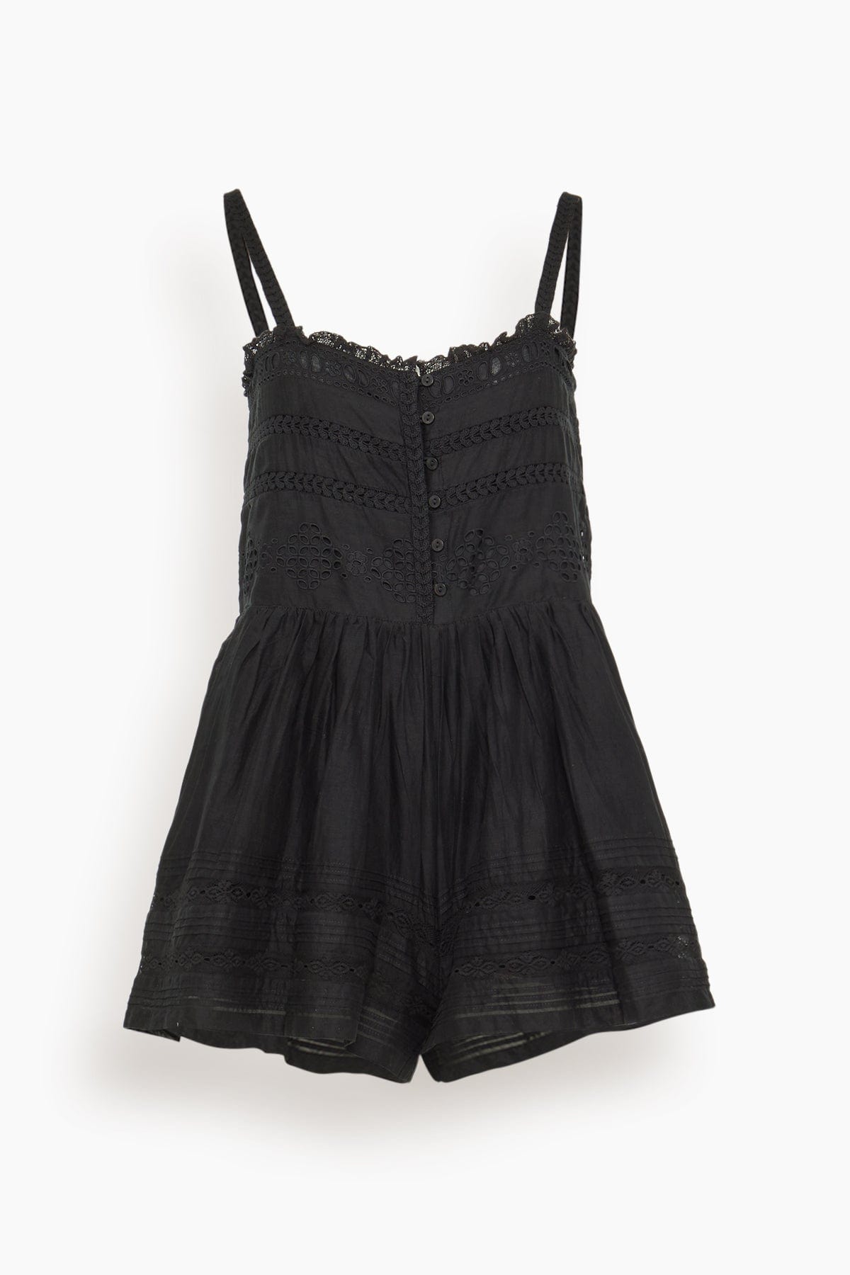 【送料&関税込】Marant Atoile dylan Jumpsuit MARANT ETOILE Dylan Cotton Voile Short Jumpsuit Isabel