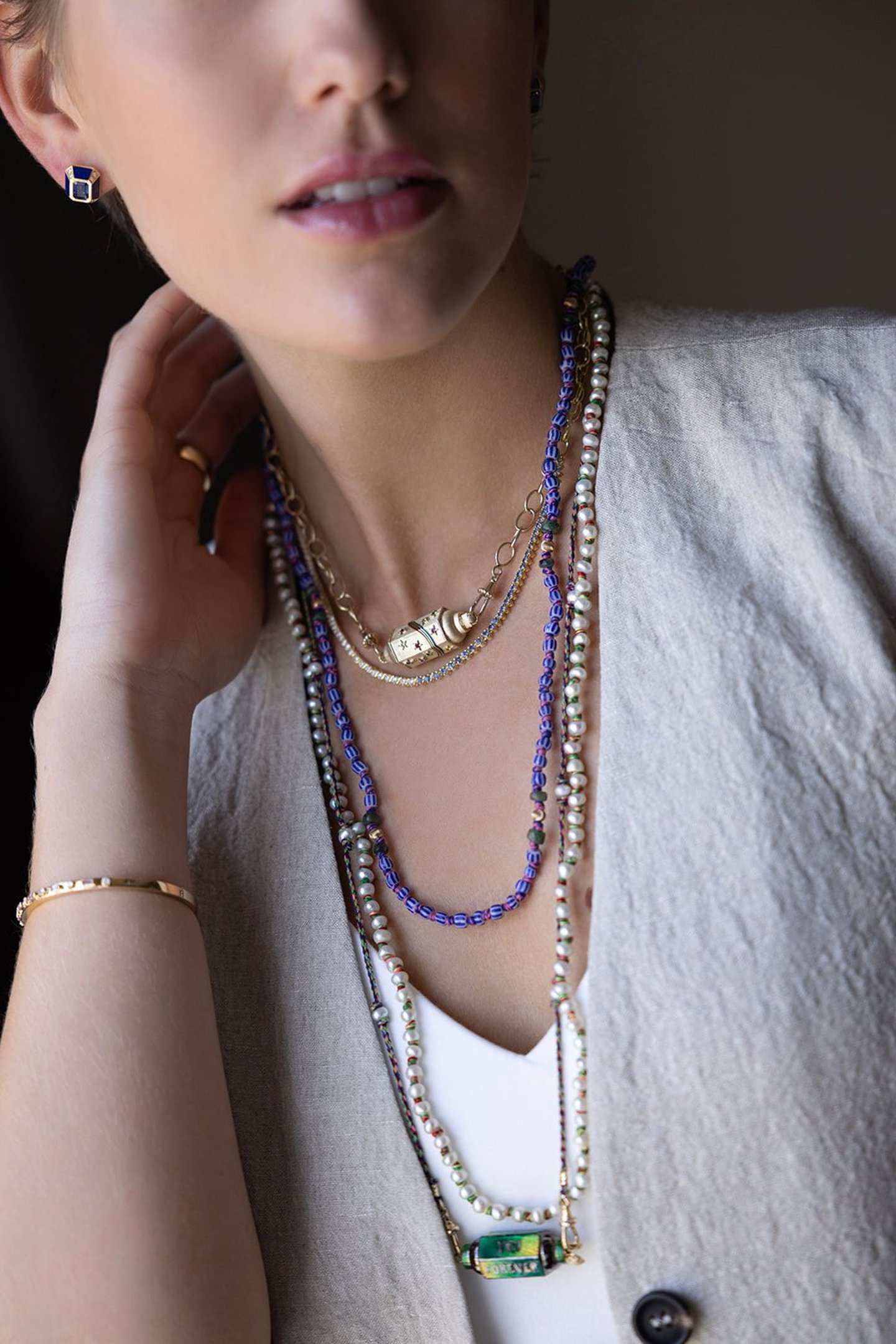 Burgundy Texas Necklace
