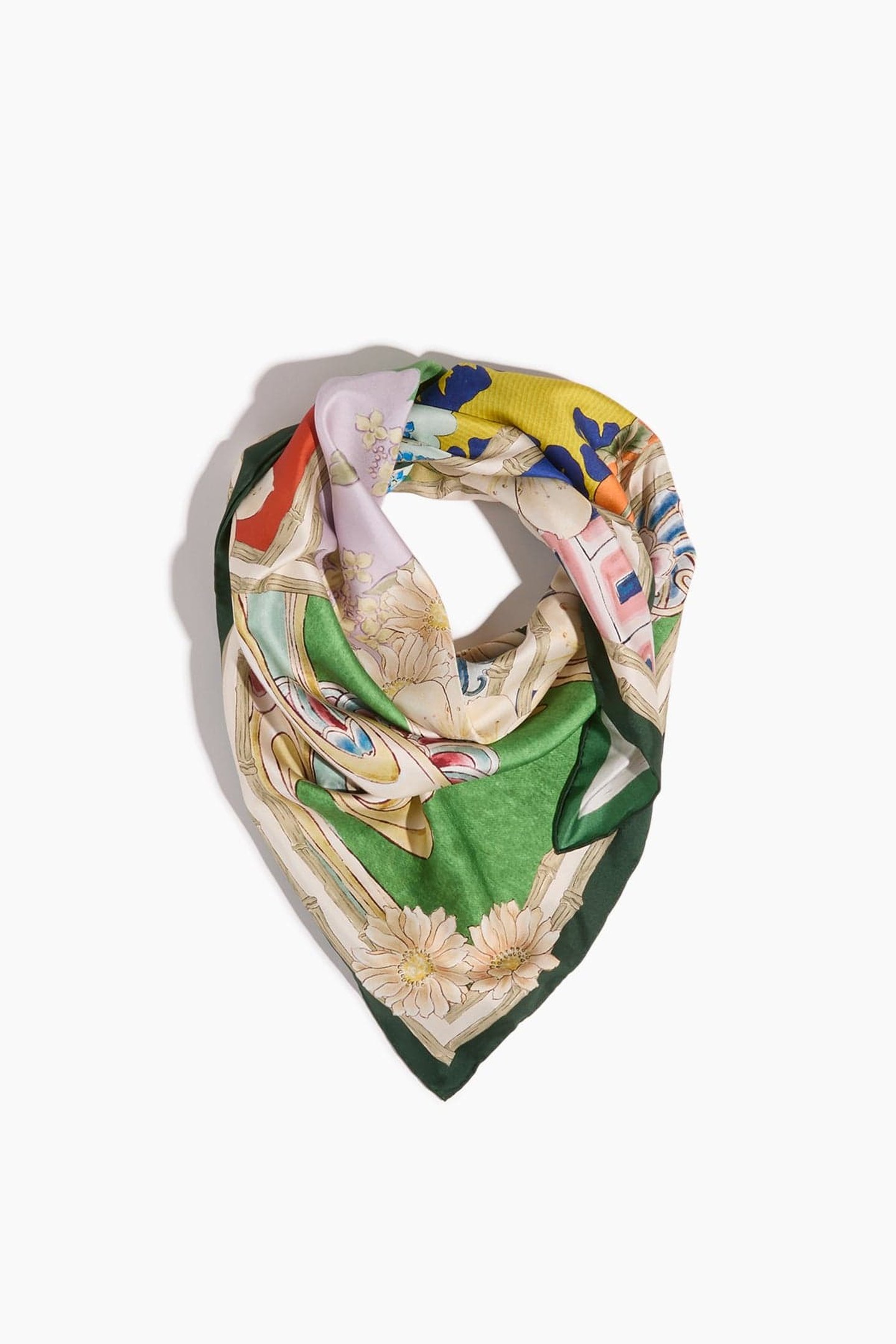 Bianca Silk Scarf - Multi | SHOP BAZAAR
