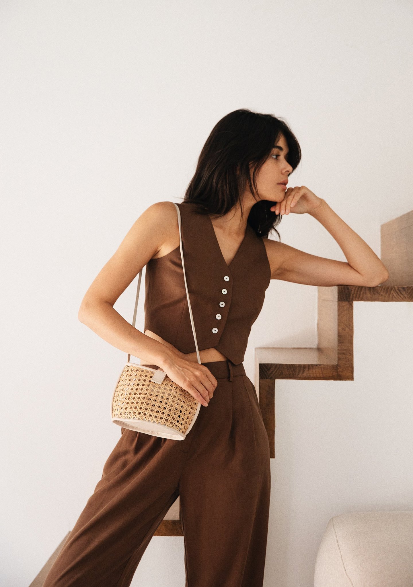 Paola Crossbody - Rattan | SHOP BAZAAR