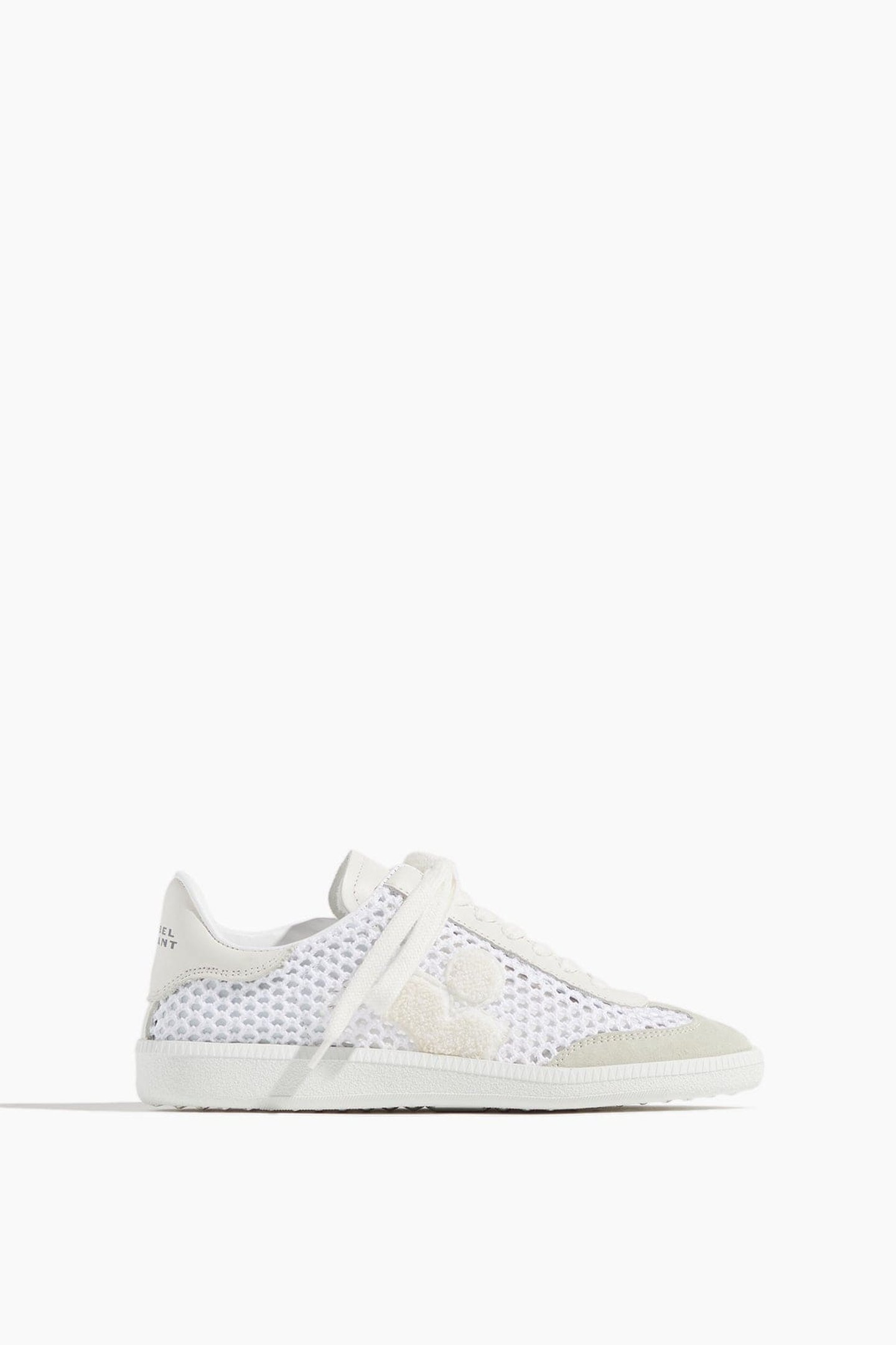 Bryce Mesh Sneaker - White | SHOP BAZAAR