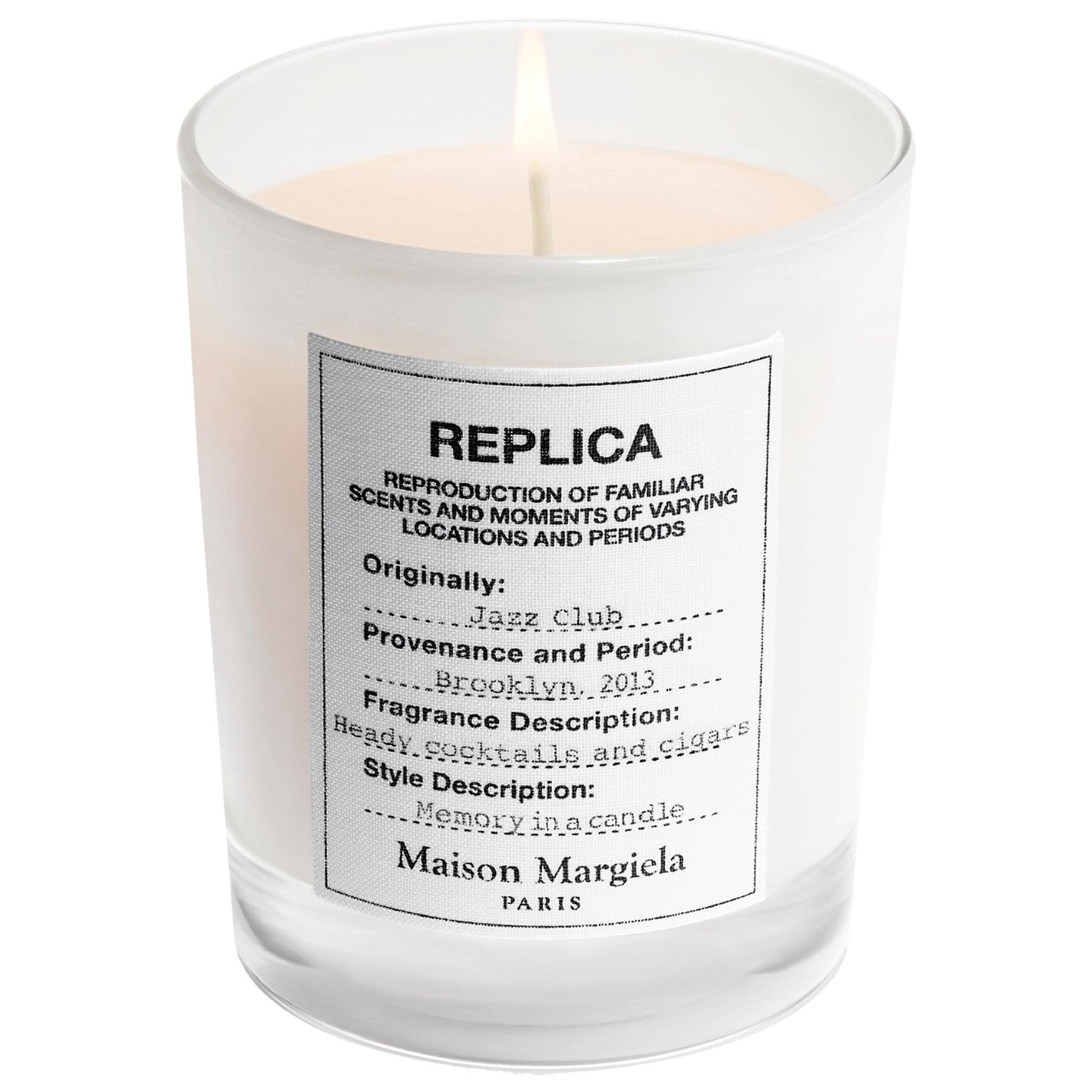 replica' Jazz Club Scented Candle | SHOP BAZAAR