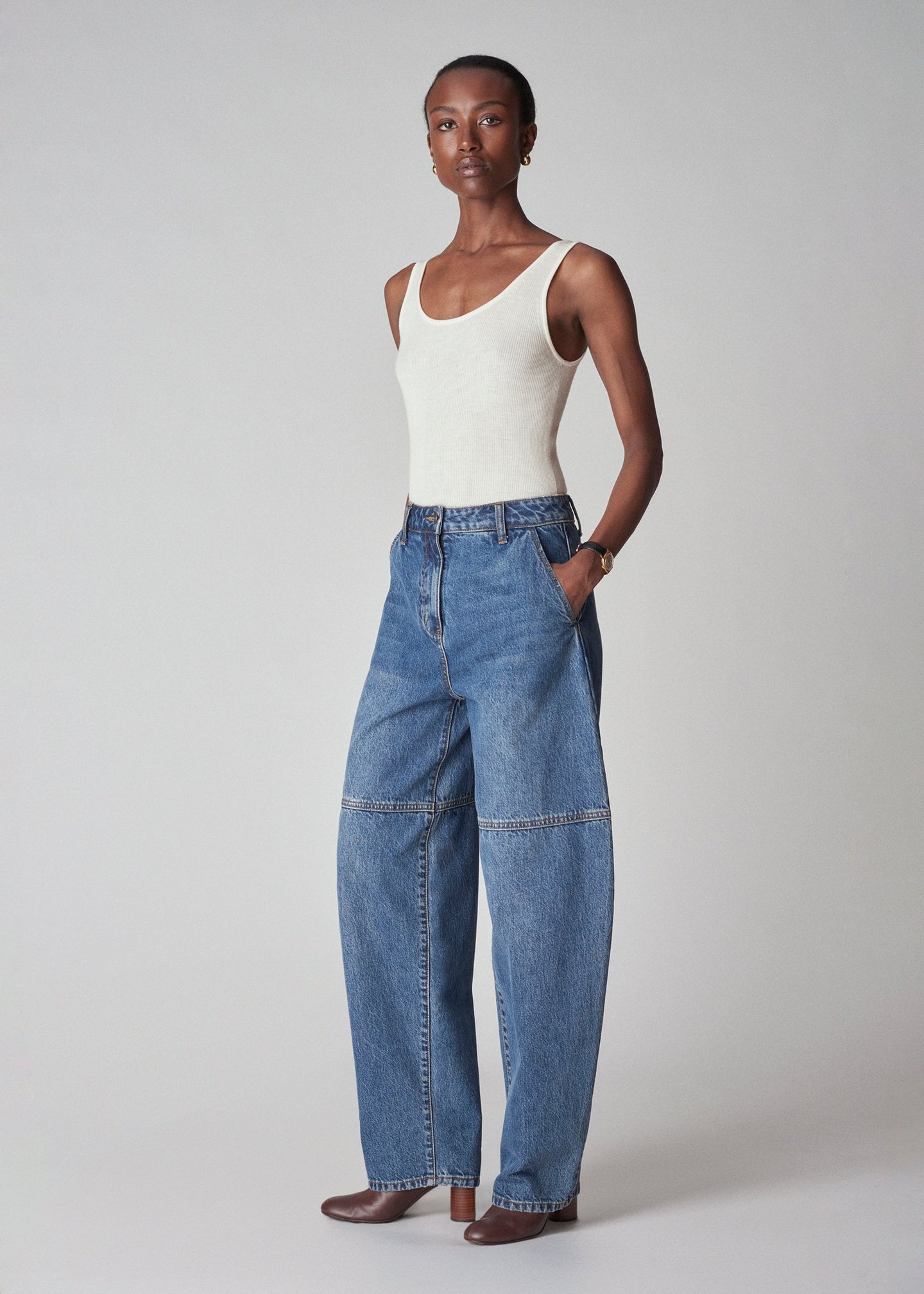 送料無料キャンペーン Indigo - Denim in Pant Balloon | BAZAAR SHOP パンツ