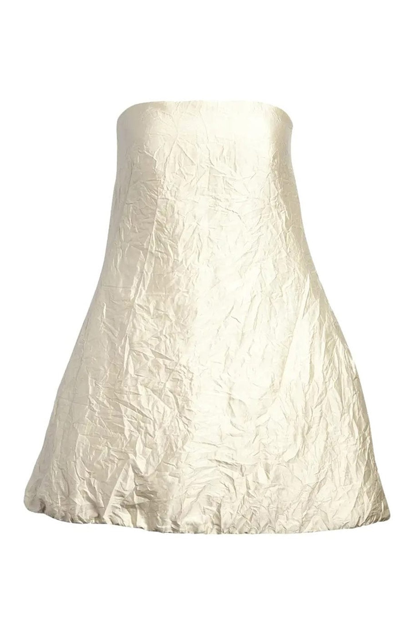 Strapless Cone Shape Mini Dress | SHOP BAZAAR