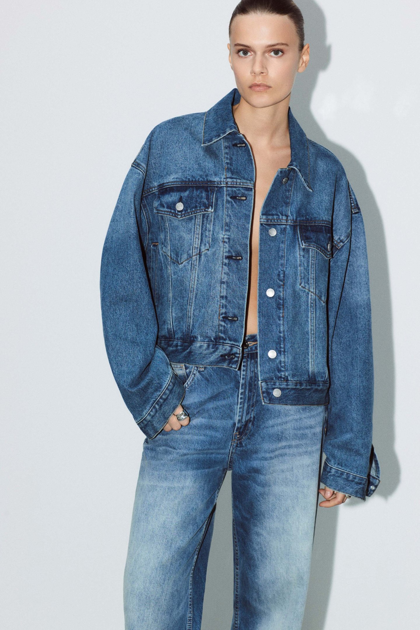 スーパーセール期間限定 Jacket Denim Oversized | BAZAAR SHOP ジャケット・アウター