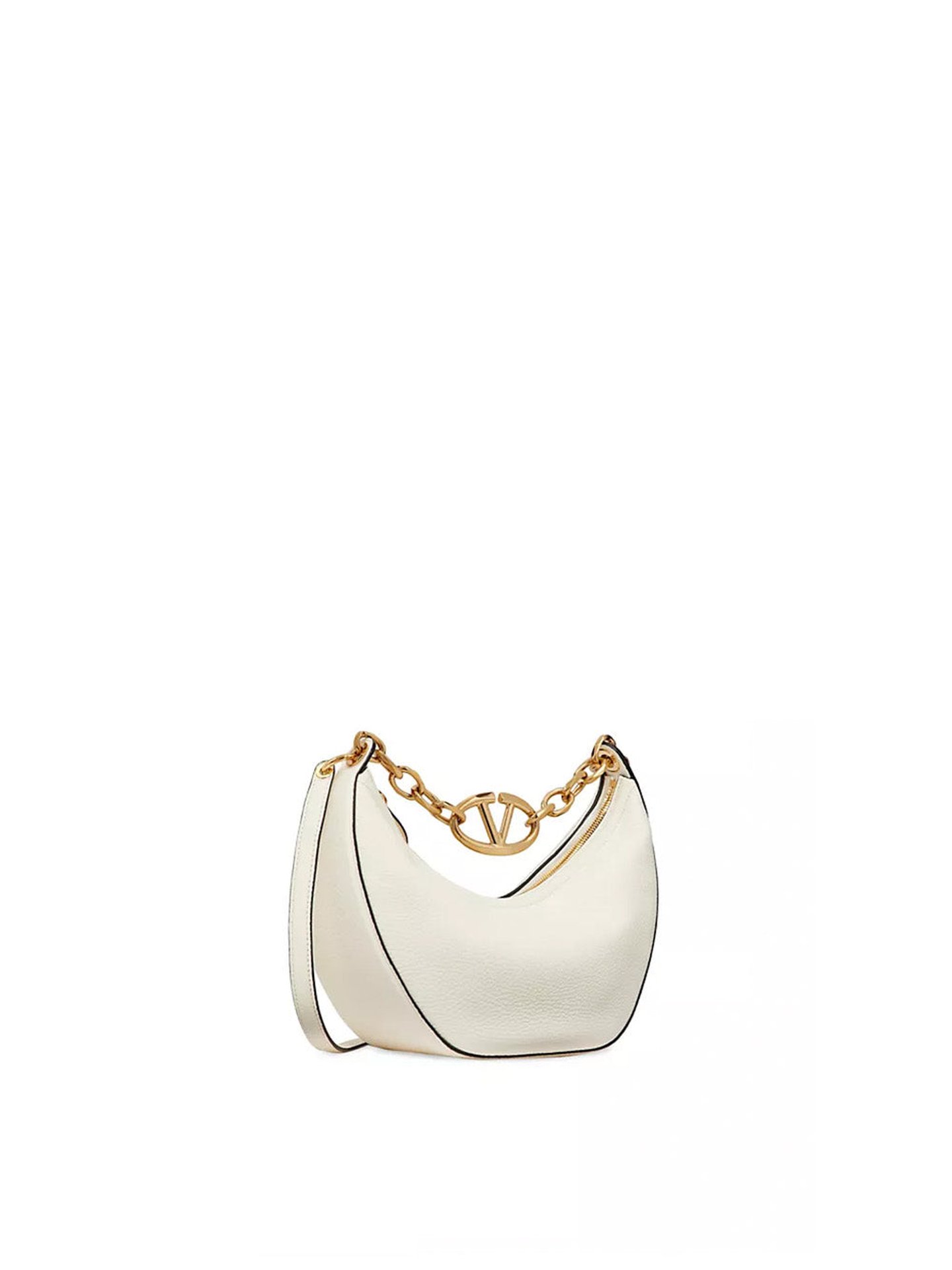 Small Vlogo Moon Hobo Bag | SHOP BAZAAR