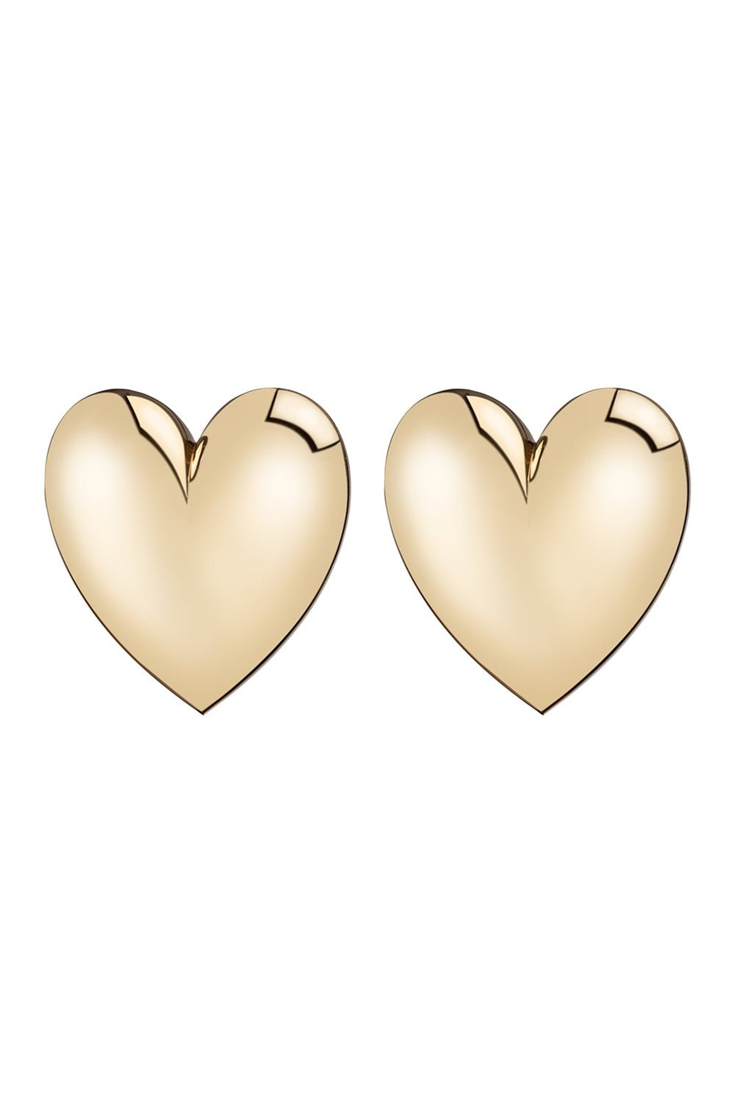 Jennifer Fisher ハート スタッド ピアス HEART ゴールド Small Puffy Heart Earrings | Jennifer Fisher