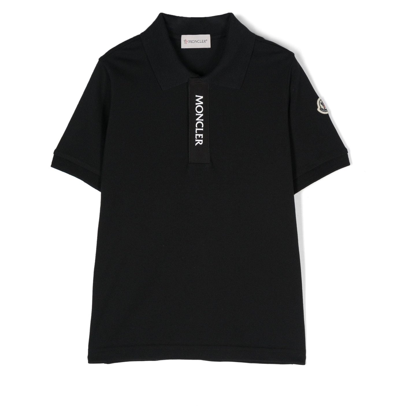 Black Logo Polo | SHOP BAZAAR