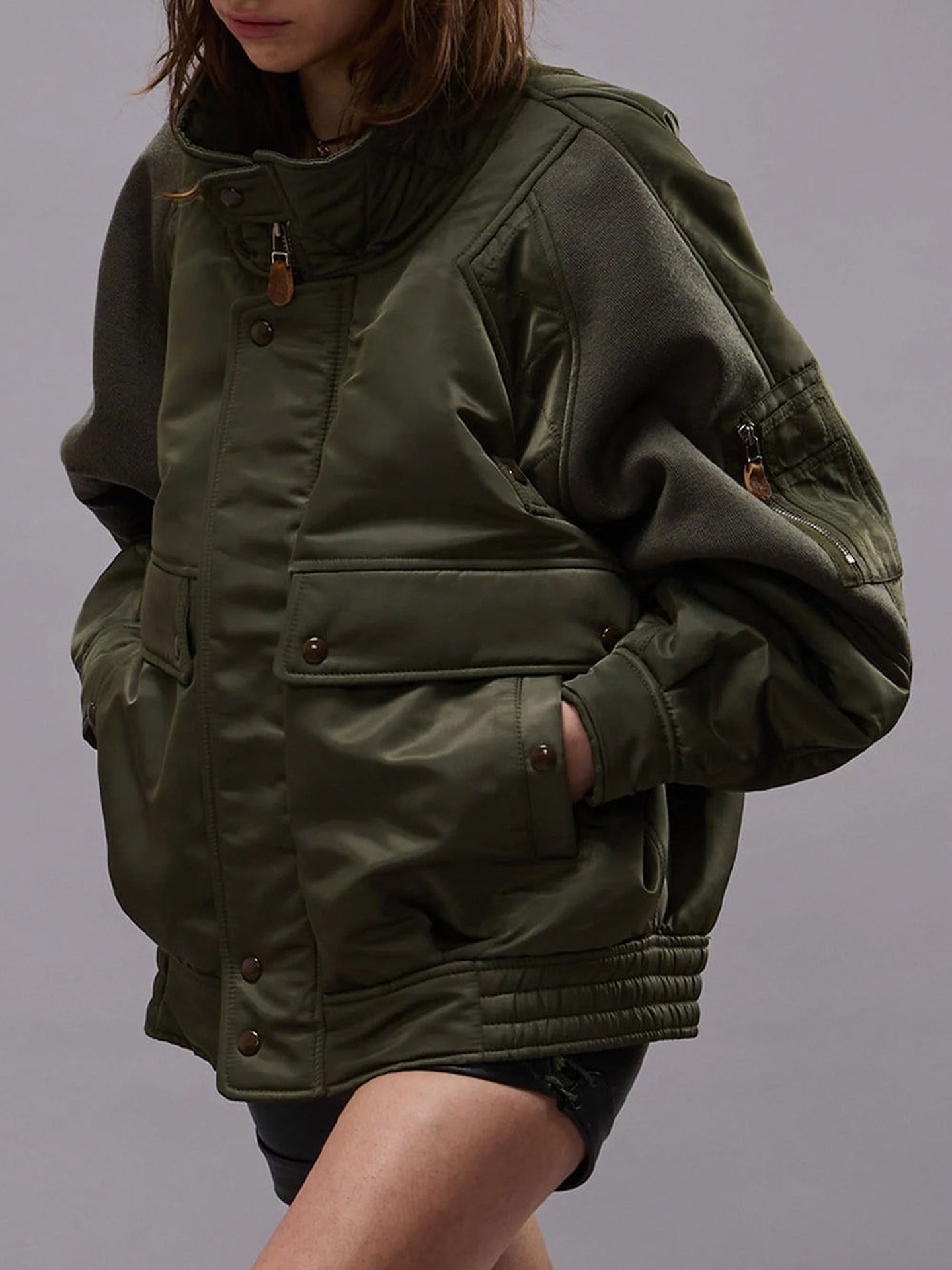【関税送料込】☆R13☆Ribbed Flight Bomber R13 Ribbed Flight Bomber Jacket | Nordstrom
