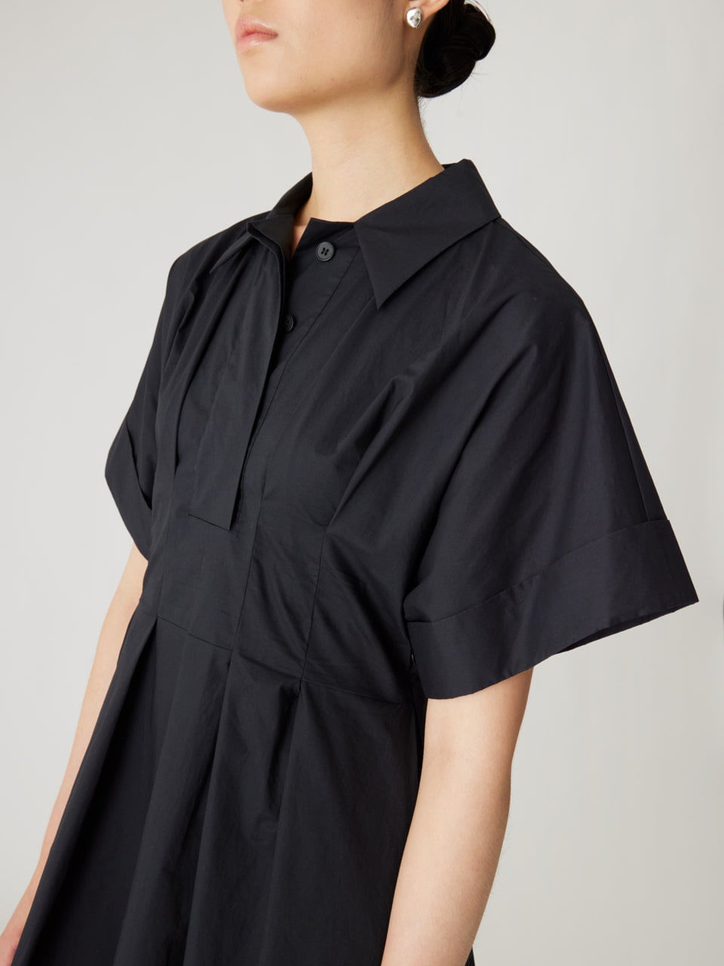 Poplin Waisted Shirt Dress | SHOP BAZAAR