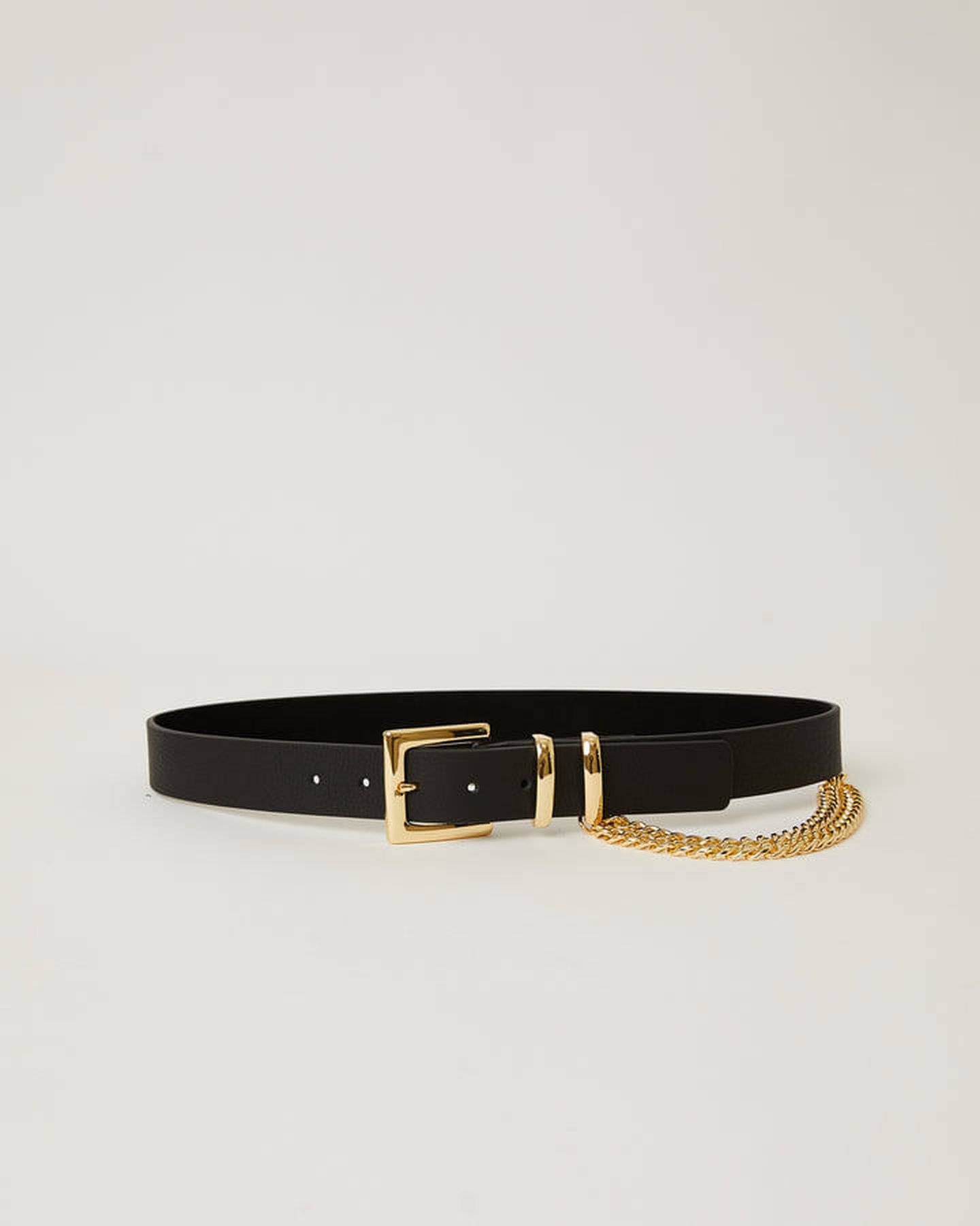 LIDNM ONLINE STORE / Llife LEATHER CHAIN BELT - 小物