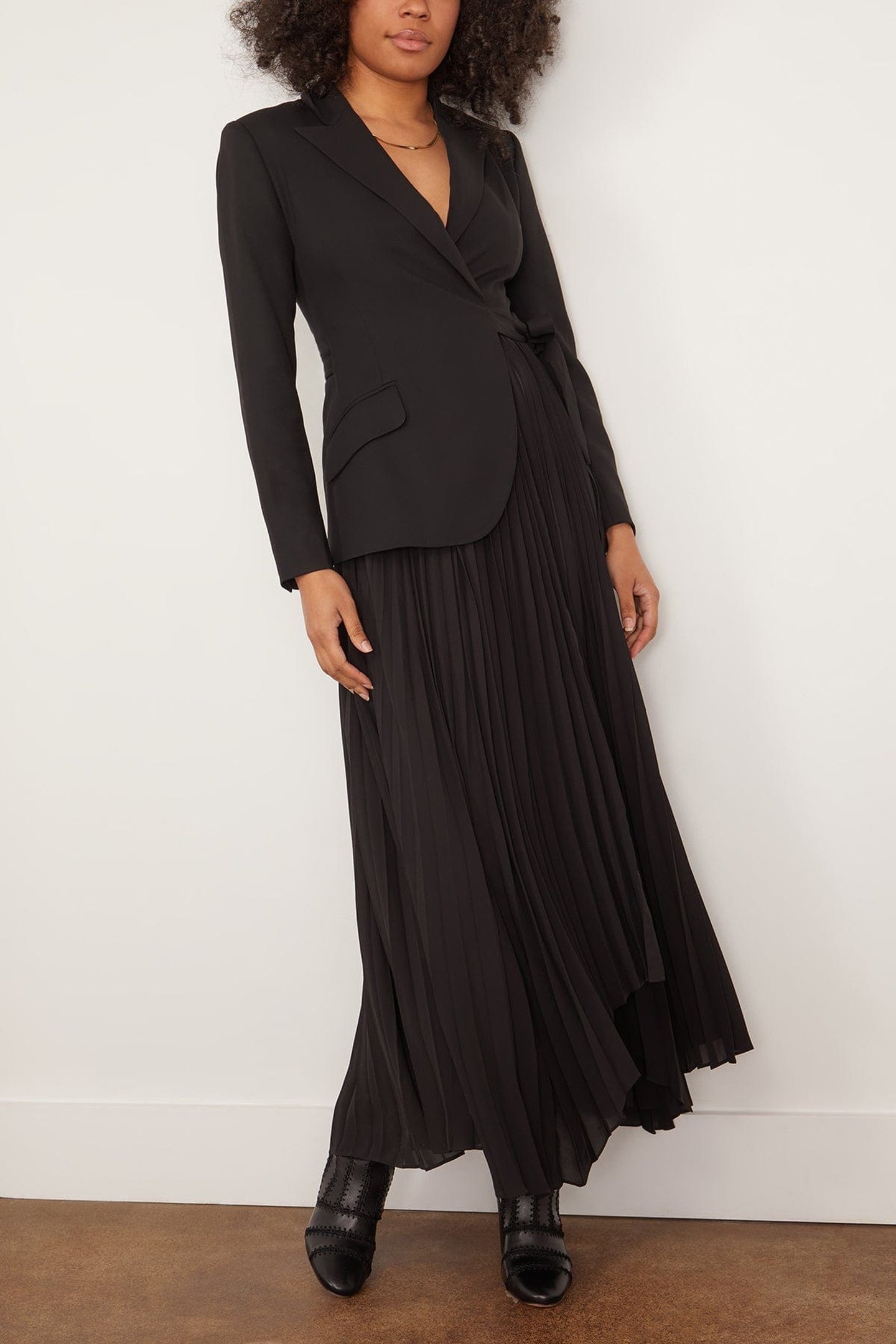 【GIANA】ABSOLEM Pleated Midi ドレス 2 color 送料込 ABSOLEM Pleated Midi Dress – GIANA official website