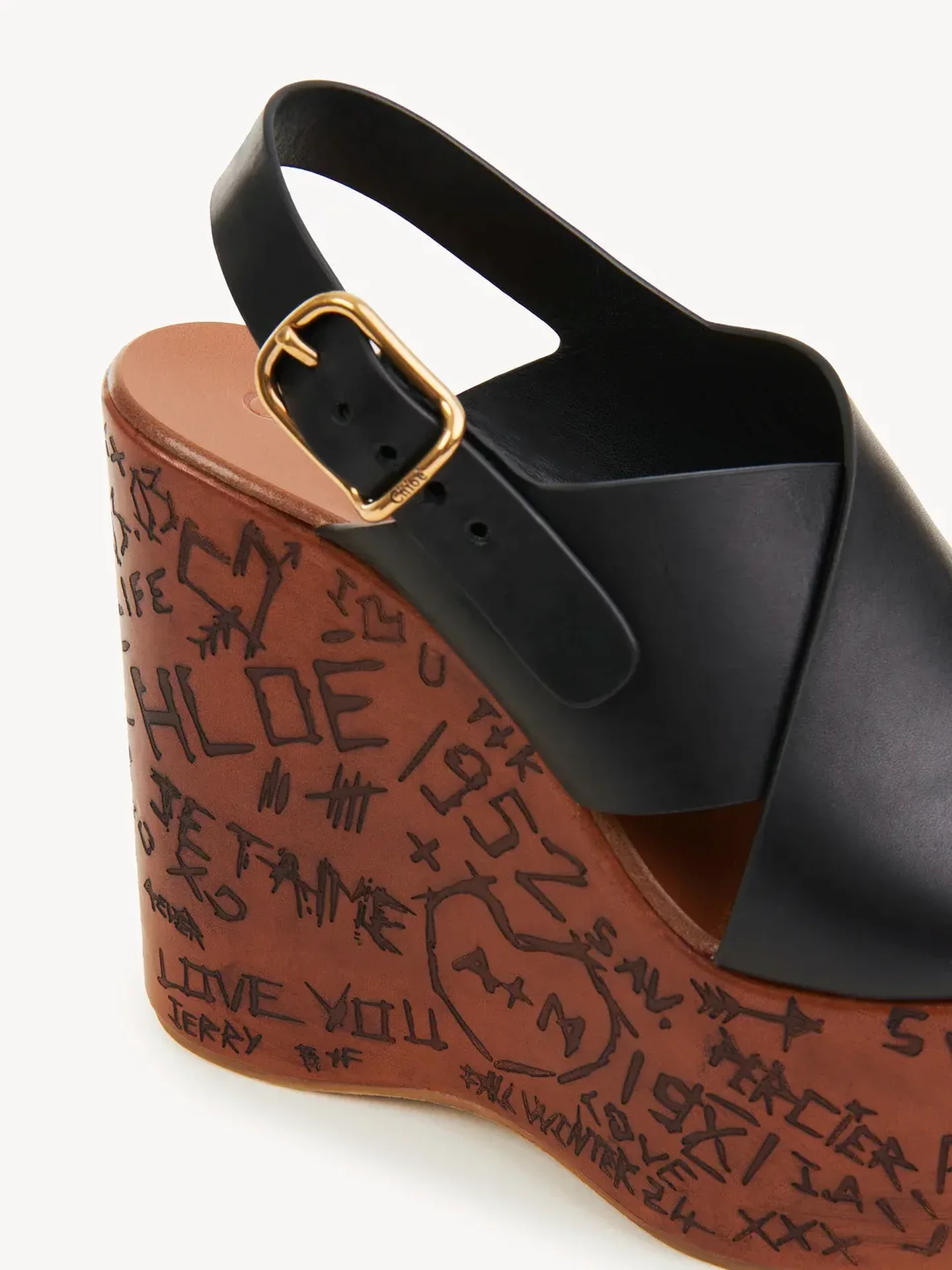サンダル・ミュール MAXIME WEDGE SANDALS Maxime Wedge Sandal Black | SHOP BAZAAR