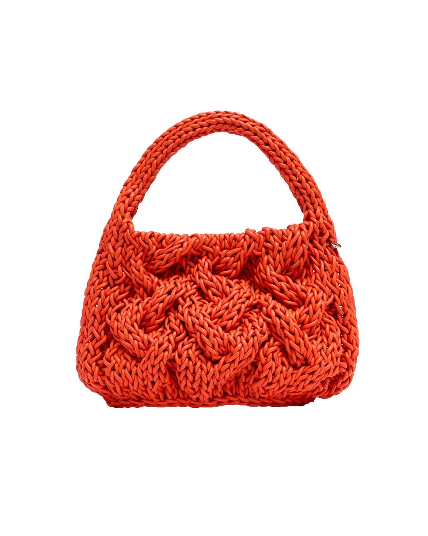 【送料&関税込】J.W. Anderson Small Cable Knit Bag SMALL CABLE KNIT BAG - LEATHER DRAWCORD TOP HANDLE BAG – JW