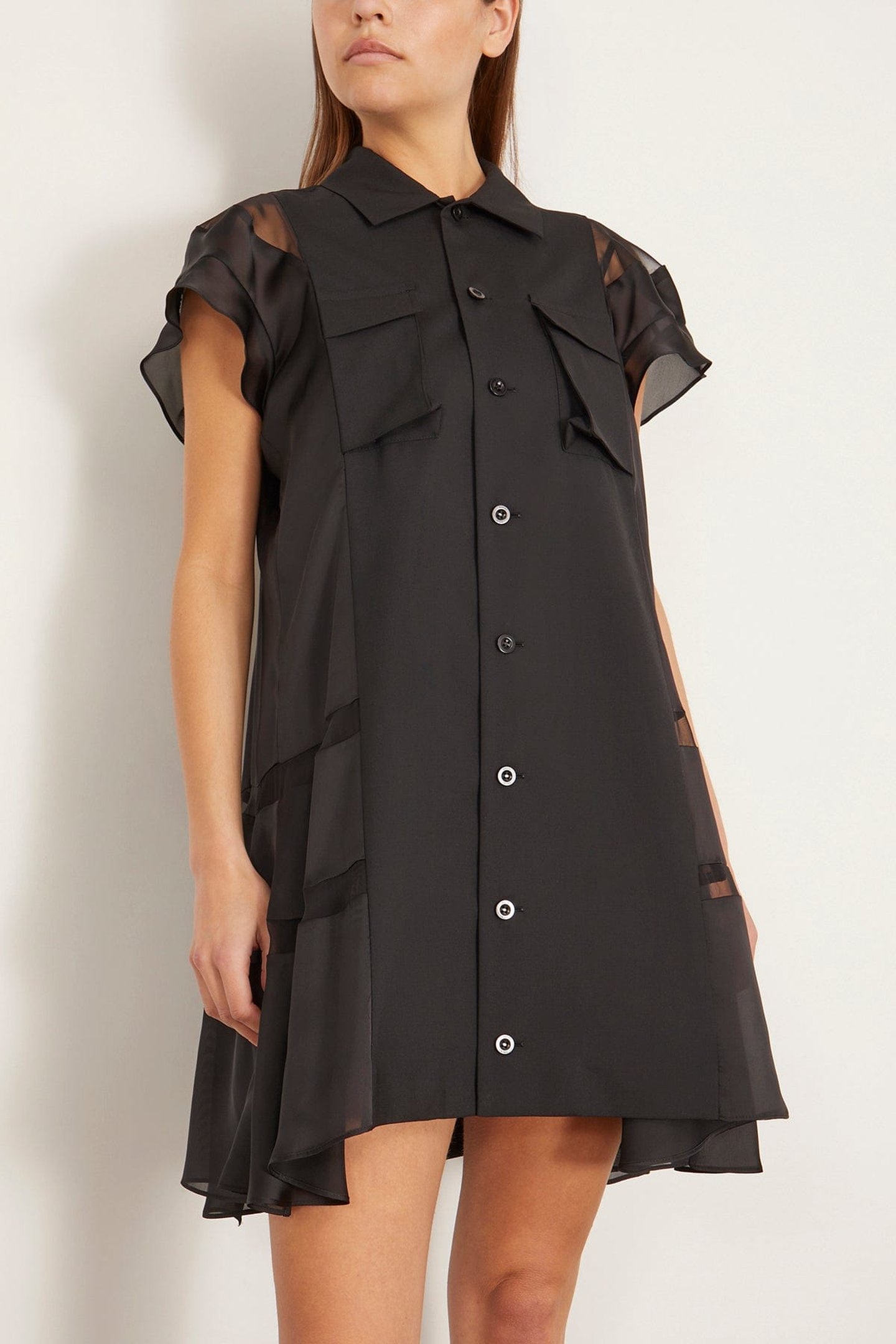 sacai - sacai】 Suiting Mix Dress サカイ ドレス 2022ssの通販