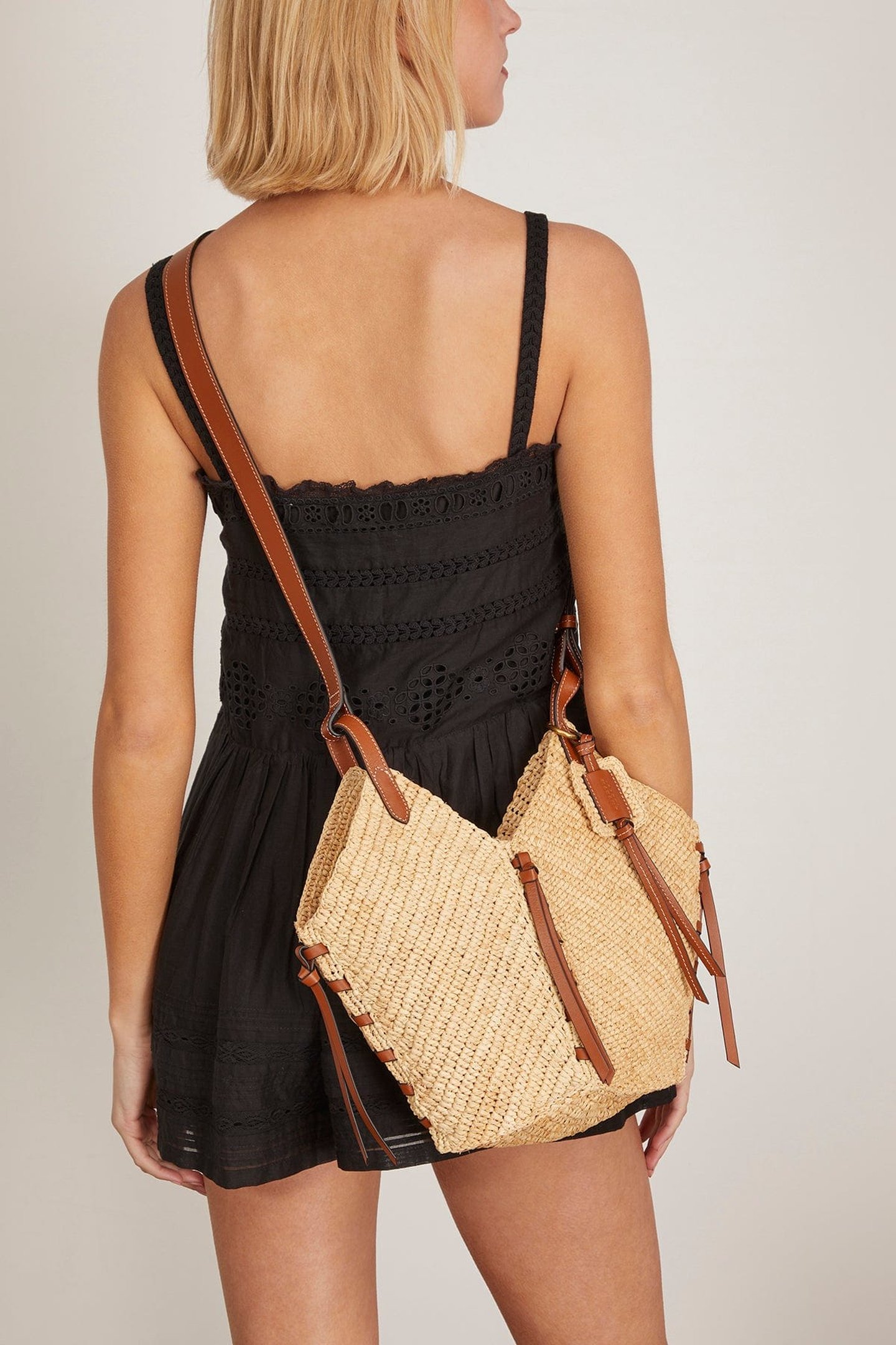 【Isabel Marant】Tampa Mini Bag Tampa Mini Bag - Natural/Cognac | SHOP BAZAAR