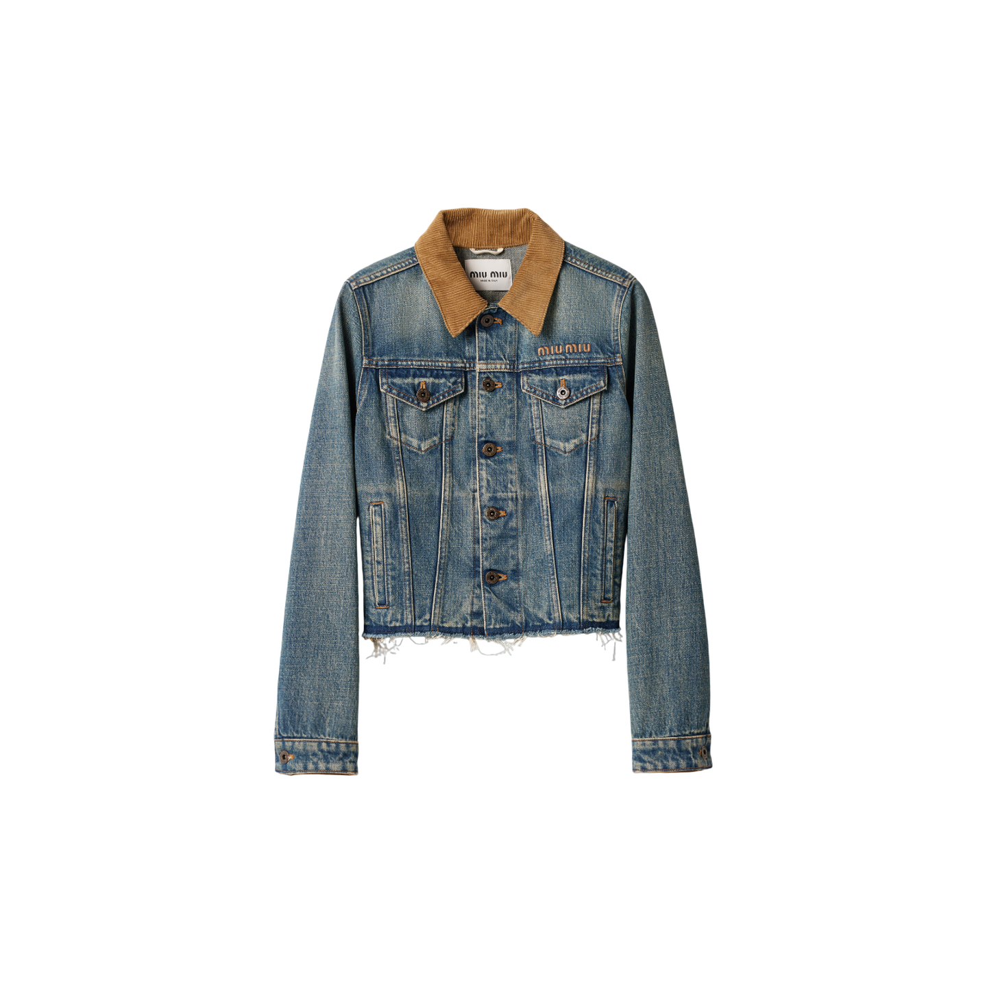 Denim Blouson Jacket