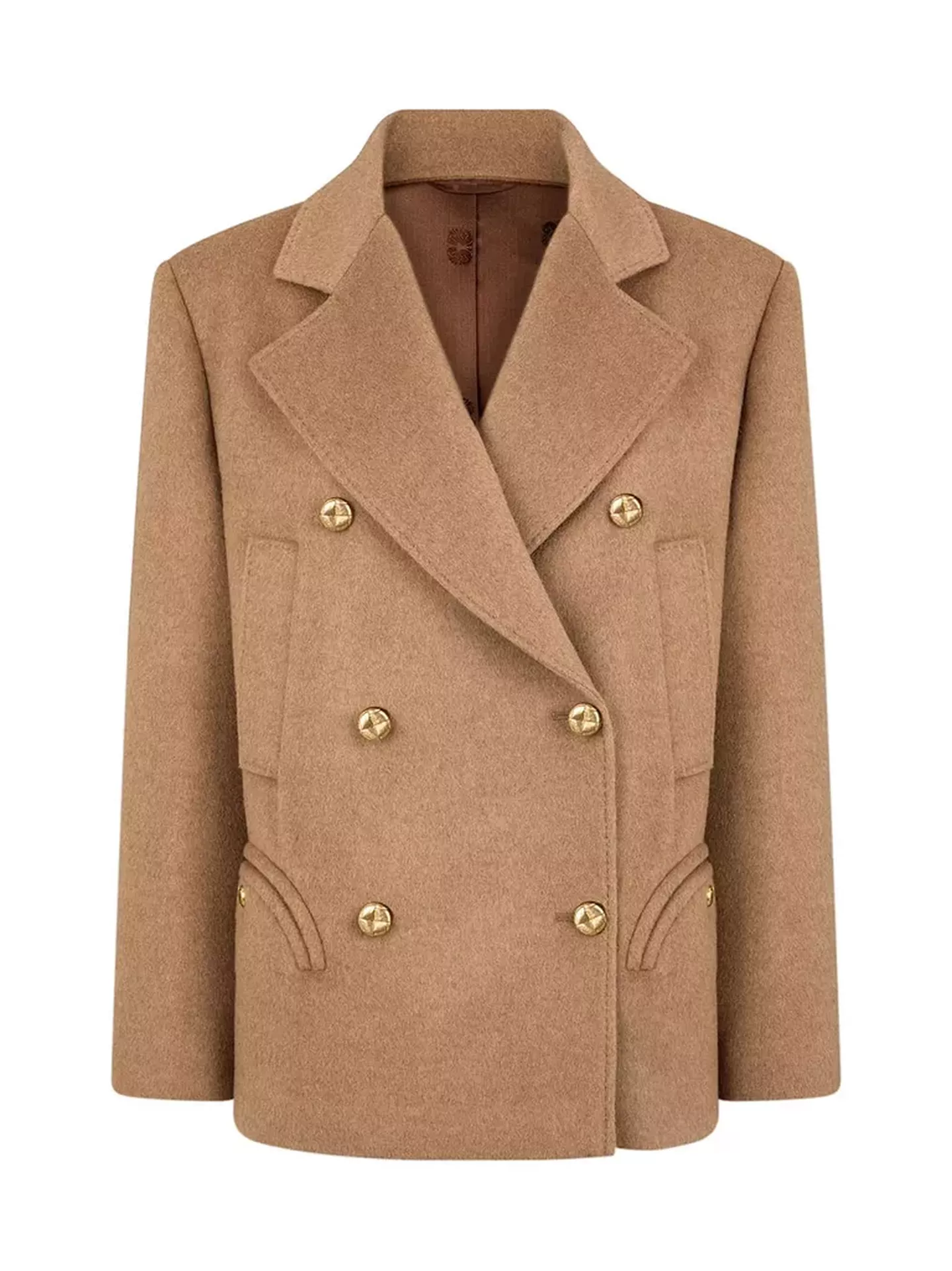 Camel Hair Sealady Coat