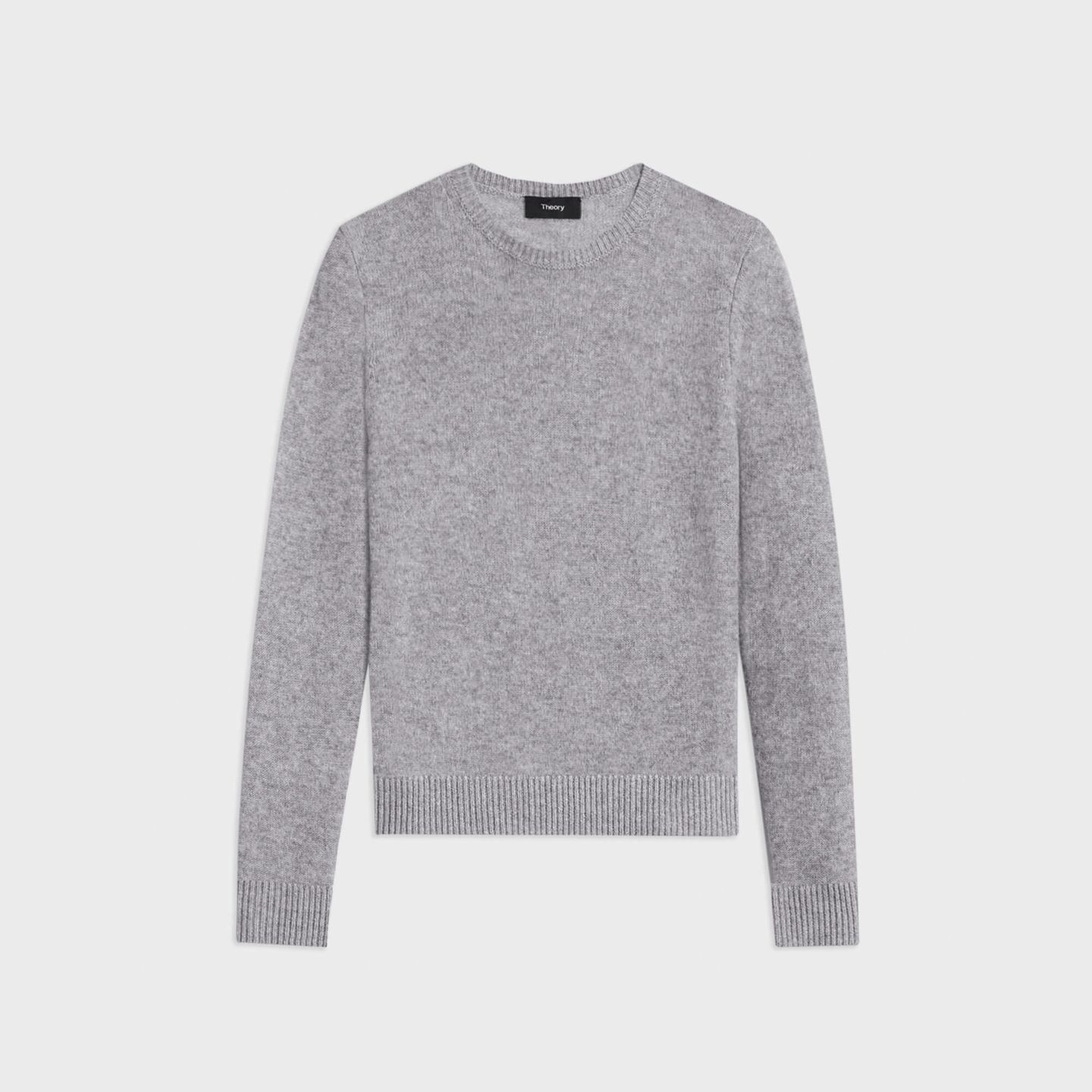 Crewneck Sweater in Feather Cashmere