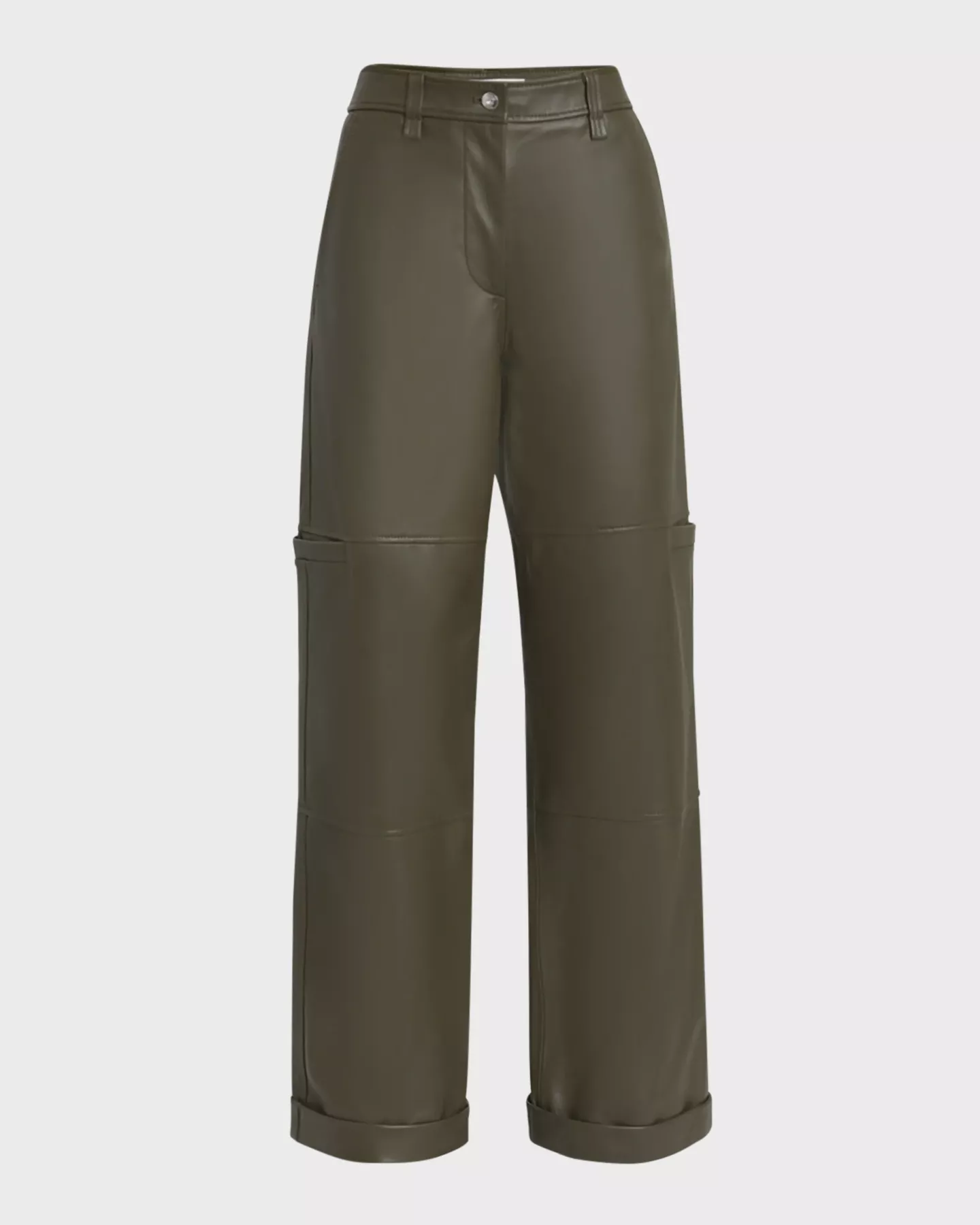 Mason Paneled Leather Pants