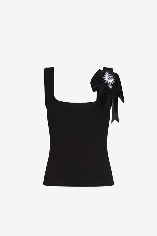Crystal Embellished Bow Mini Dress | SHOP BAZAAR Crystal Embellished Bow Mini Dress | SHOP BAZAAR