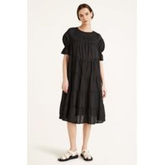 Soliman Dress - Navy | SHOP BAZAAR