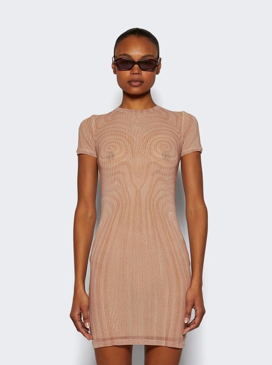 Lace Slip Dress in Silk Satin - Black | SHOP BAZAAR